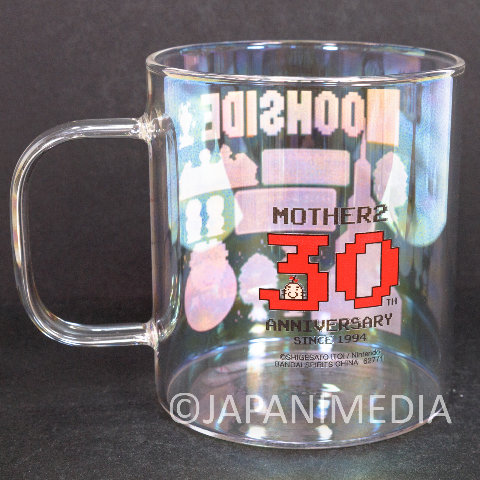 MOTHER 2 EARTHBOUND Glass Mug MOONSIDE ver. BANDAI NINTENDO Japanimedia Store 4