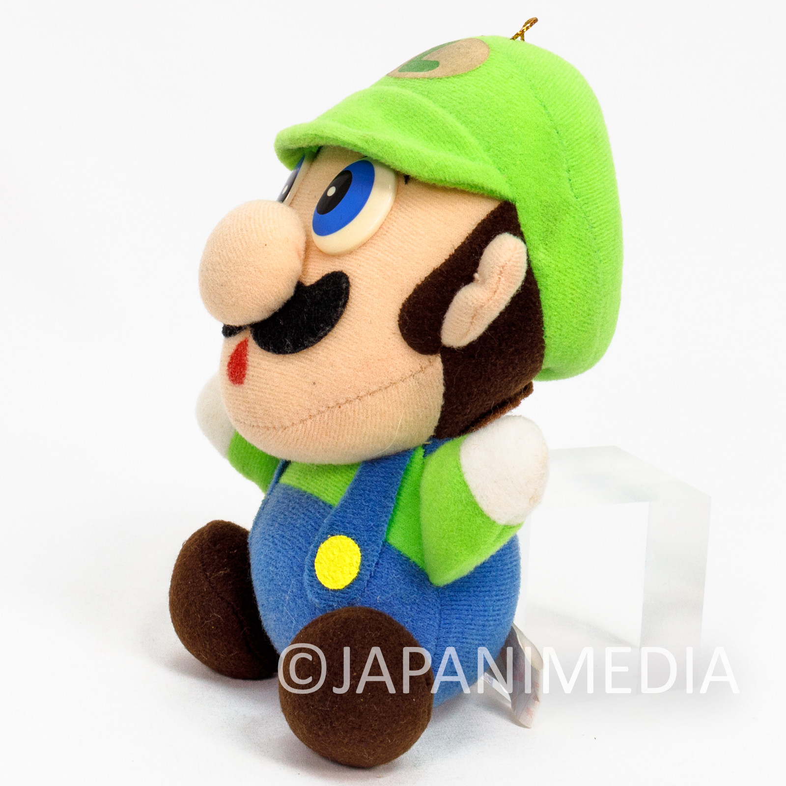 Retro Super Mario World Luige Plush Doll BANPRESTO JAPAN Nintendo Famicom
