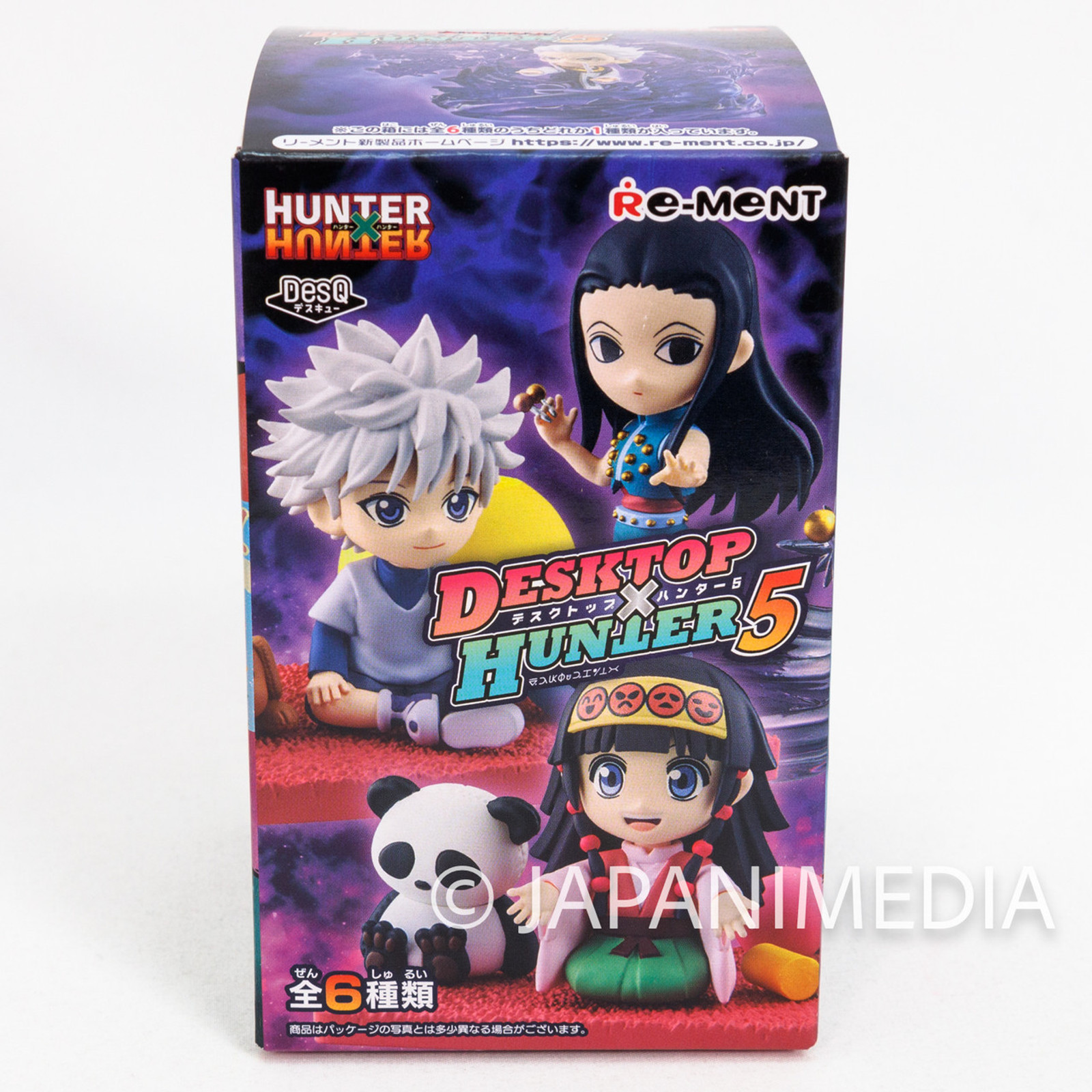 HUNTER x HUNTER DesQ Desktop Figure Zeno Zaoldyeck Multi Stand / Re-ment
