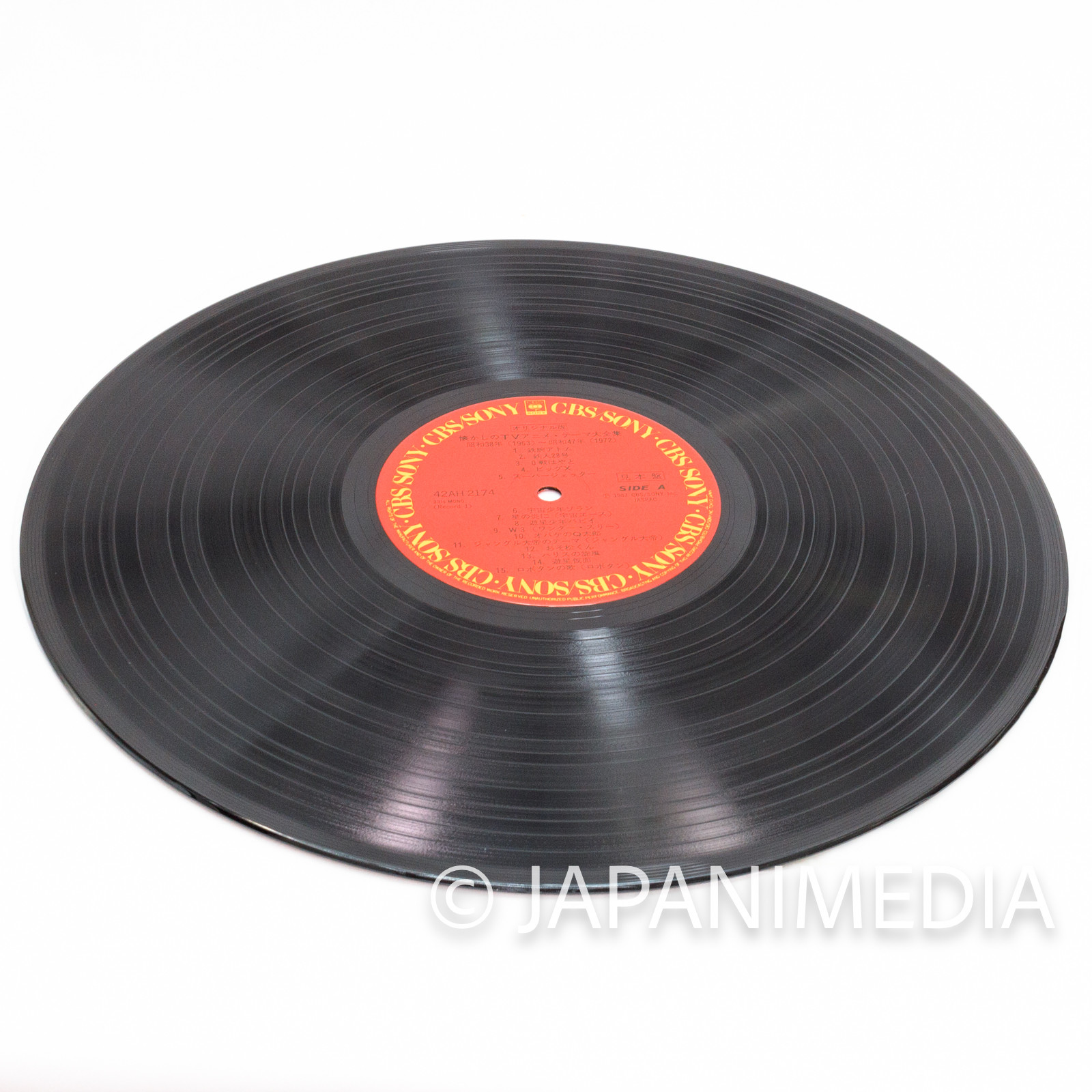 Retro TV Anime Theme Song Collection LP Vinyl Record 42AH-2174-5 / PROMO ver.