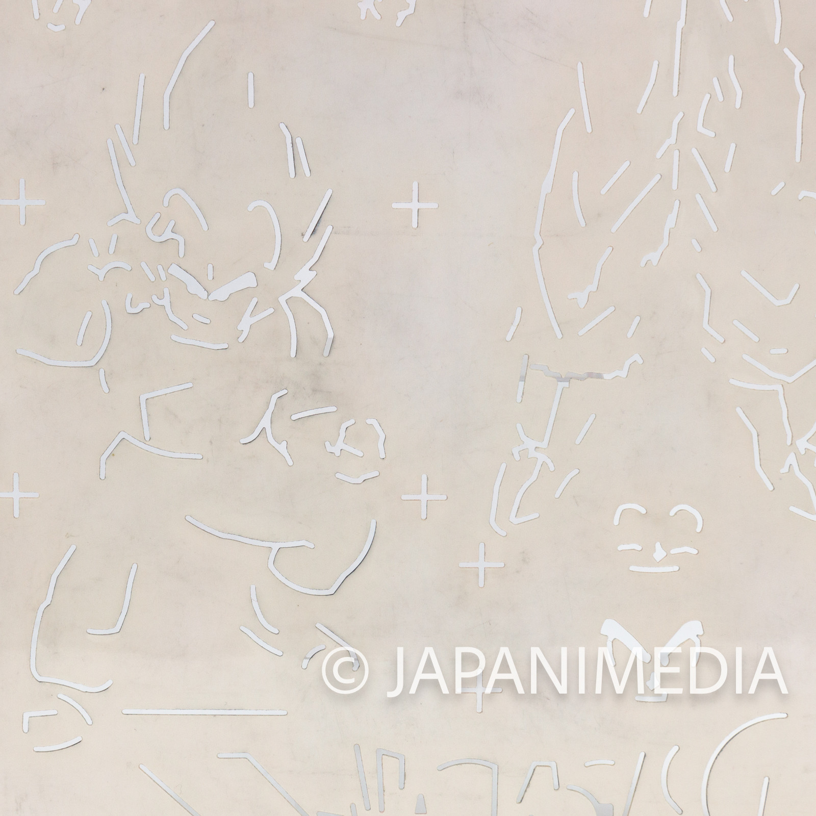 Dragon Ball Z Goku Vegeta Tracing Stencil Board Set Bandai 1992 Japanimedia Store 5