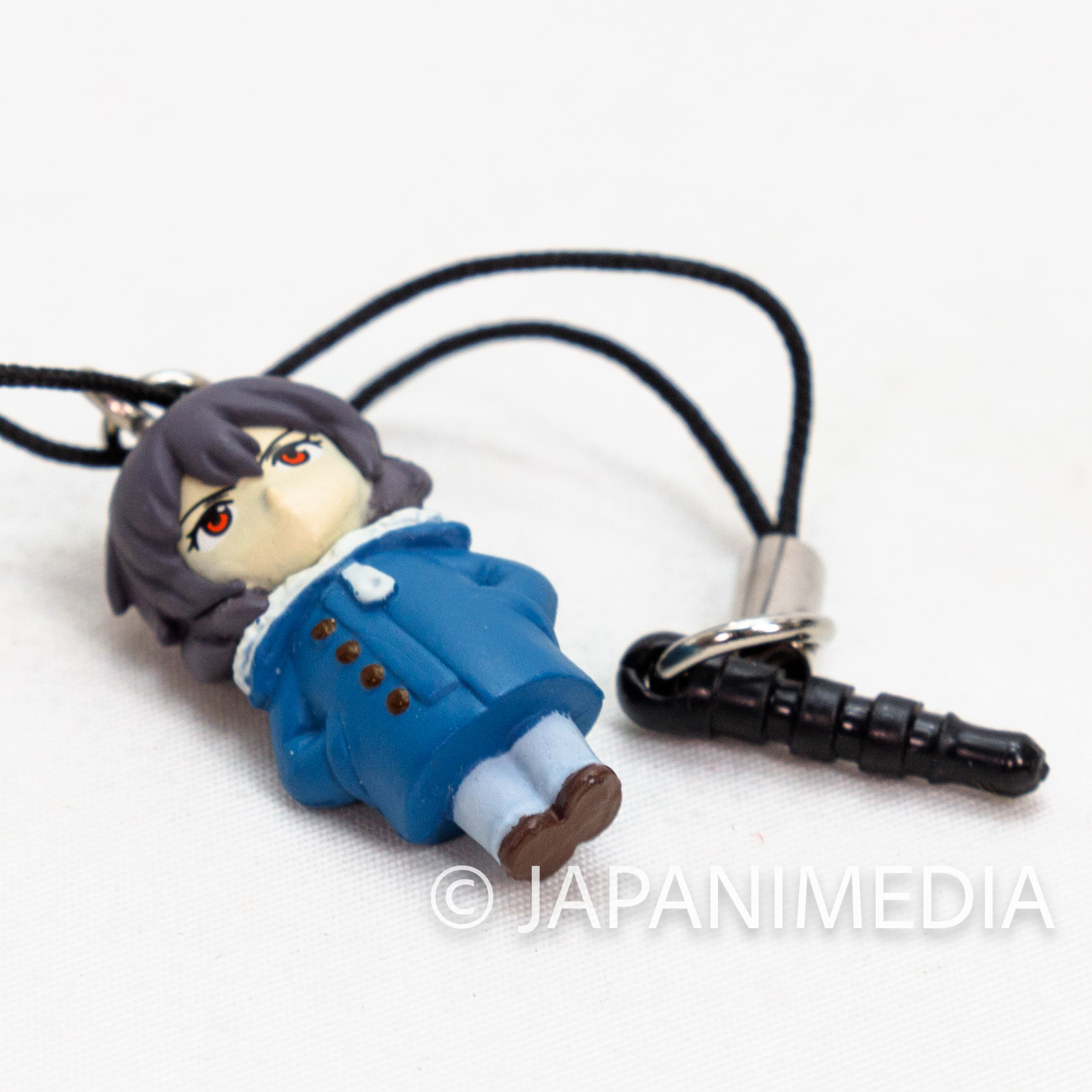 Ghost in the Shell Motoko Kusanagi Laughing Man Figure Earphone Jack Strap Japanimedia Store 5