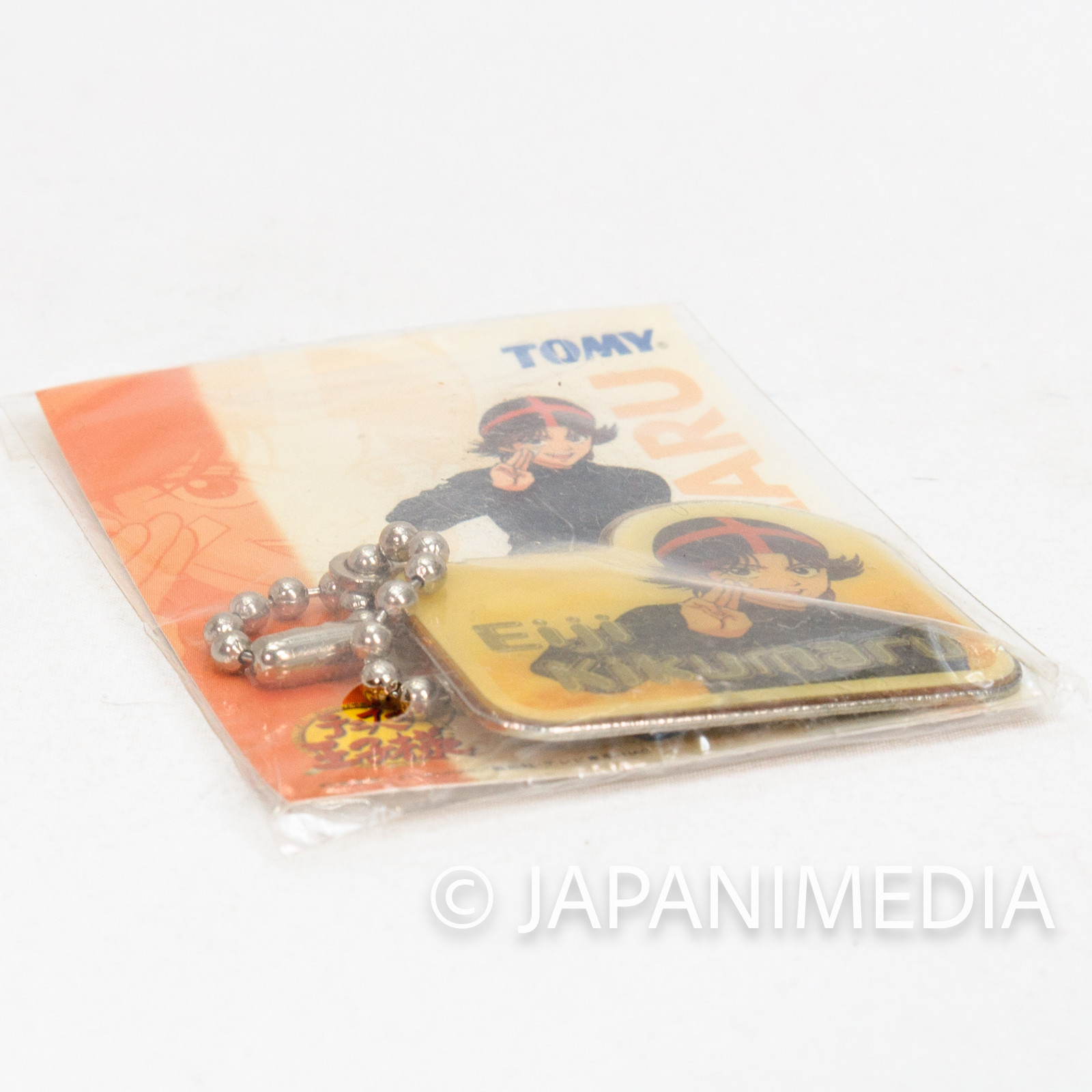 Prince of Tennis Eiji Kikumaru Metal Tag Keychain TOMY Japanimedia Store 4