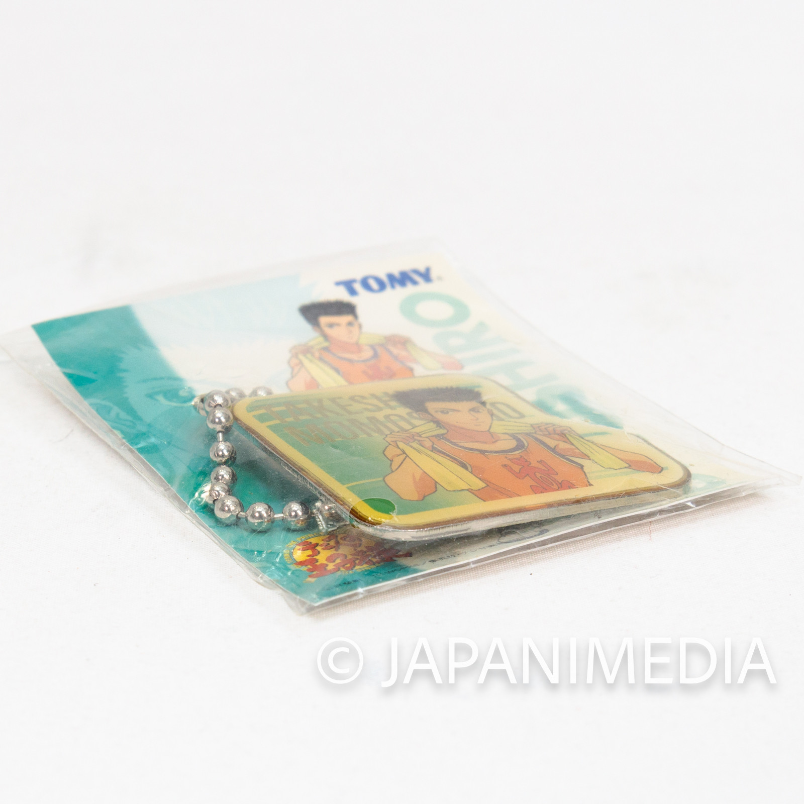 Prince of Tennis Takeshi Momoshiro Metal Tag Keychain TOMY Japanimedia Store 4