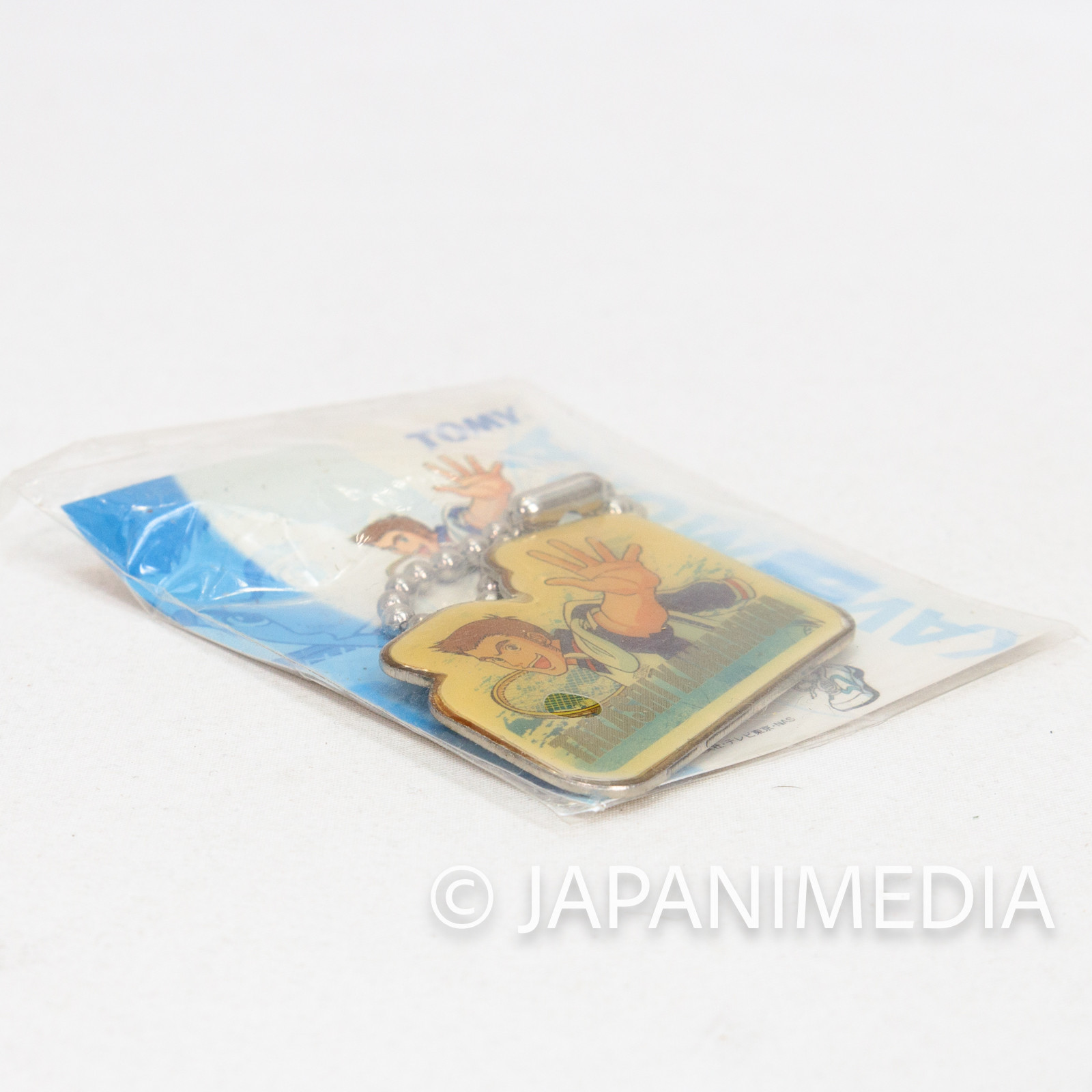 Prince of Tennis Takashi Kawamura Metal Tag Keychain TOMY Japanimedia Store 4