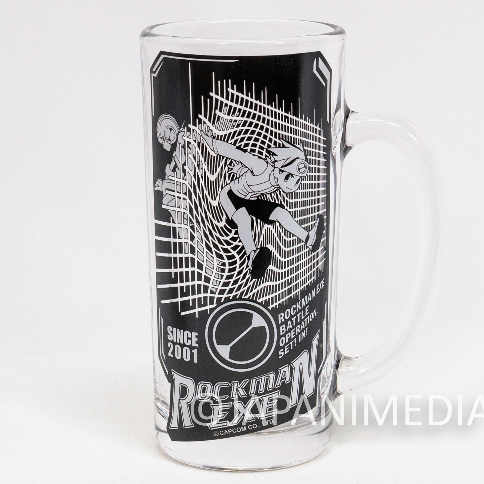 MEGA MAN EXE Rockman & Netto Glass Beer Mug Japan CAPCOM Collectible | Japanimedia Store 2