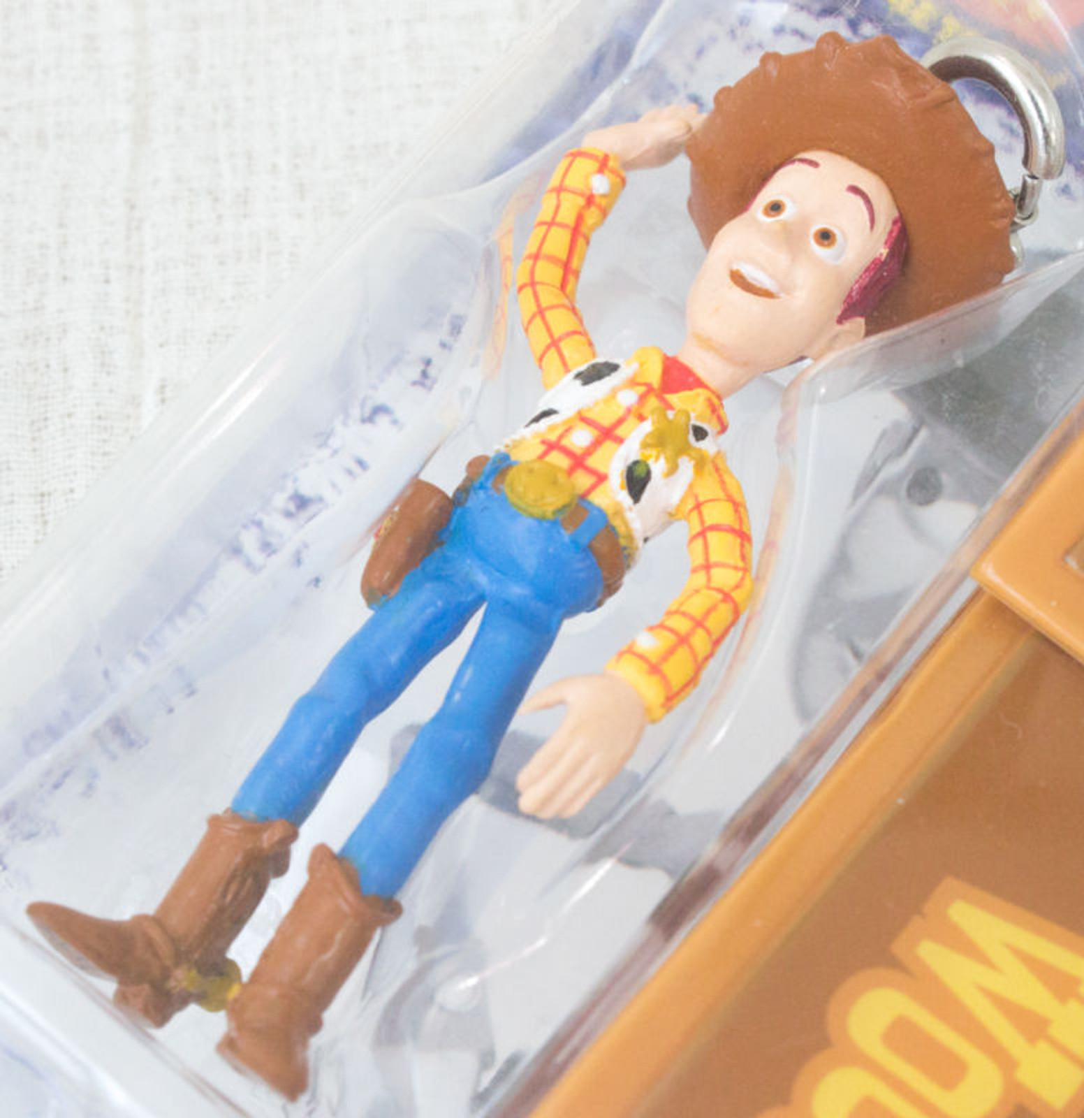 Disney Pixar Toy Story Woody Figure Mascot Keychain RUN'A JAPAN