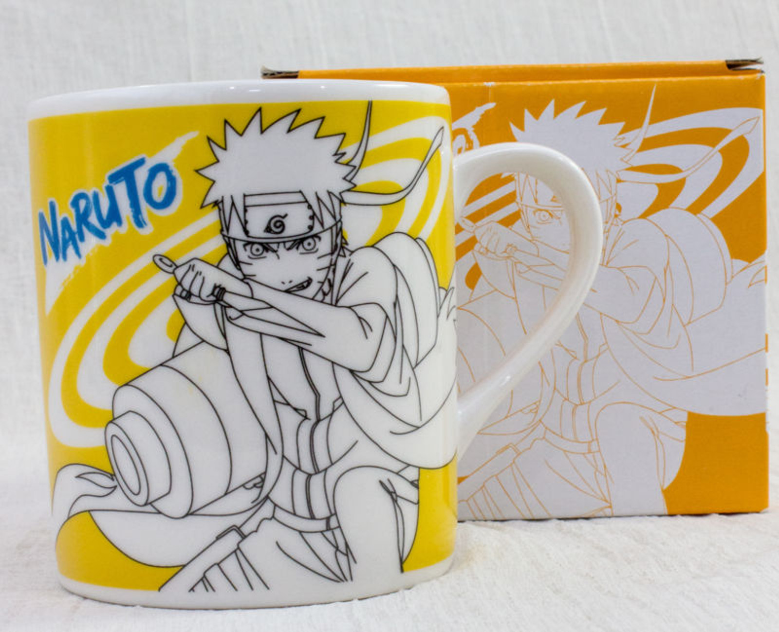 NARUTO Mug Japanese Red Cross Society Limited JAPAN ANIME MANGA