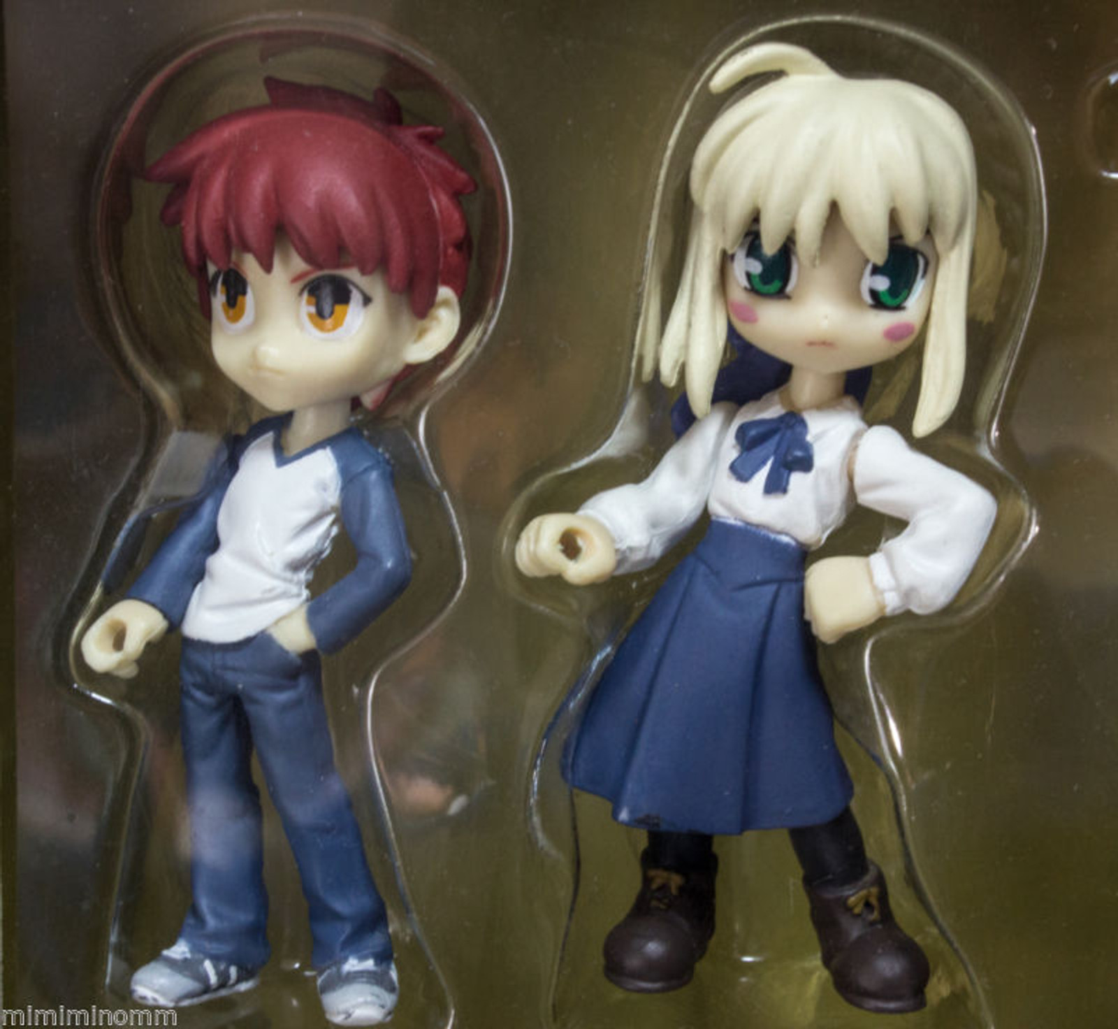 Fate/stay night Palm Scenery Saber & Siro Figure Weapon Set JAPAN ANIME