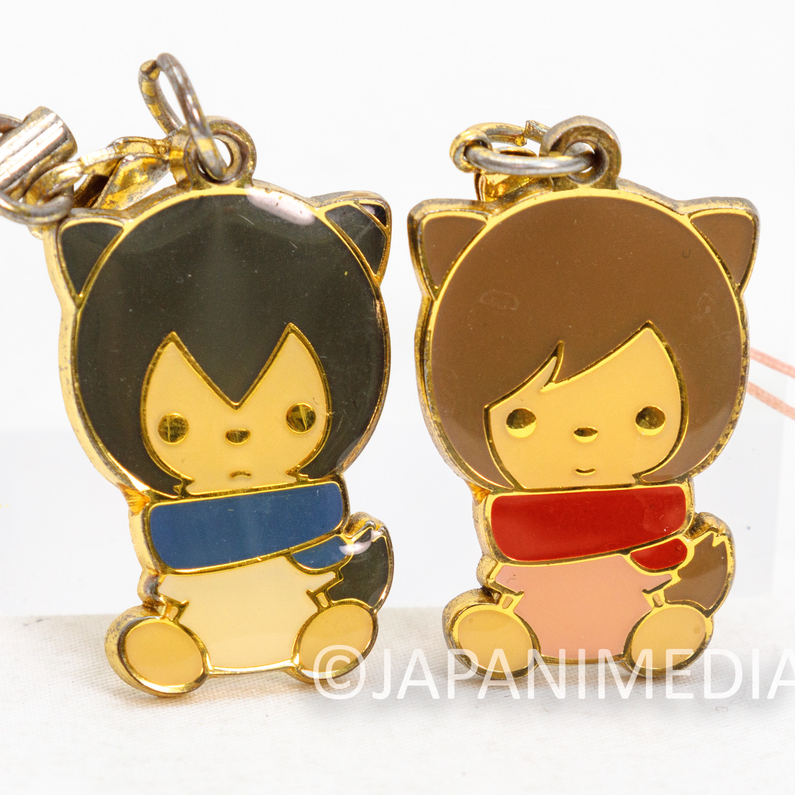 Wolf Children Ame and Yuki Metal Mascot Charm 2pc Set Japanimedia Store Front Wolf Children Ame and Yuki Metal Mascot Charm 2pc Set Japanimedia Store Front