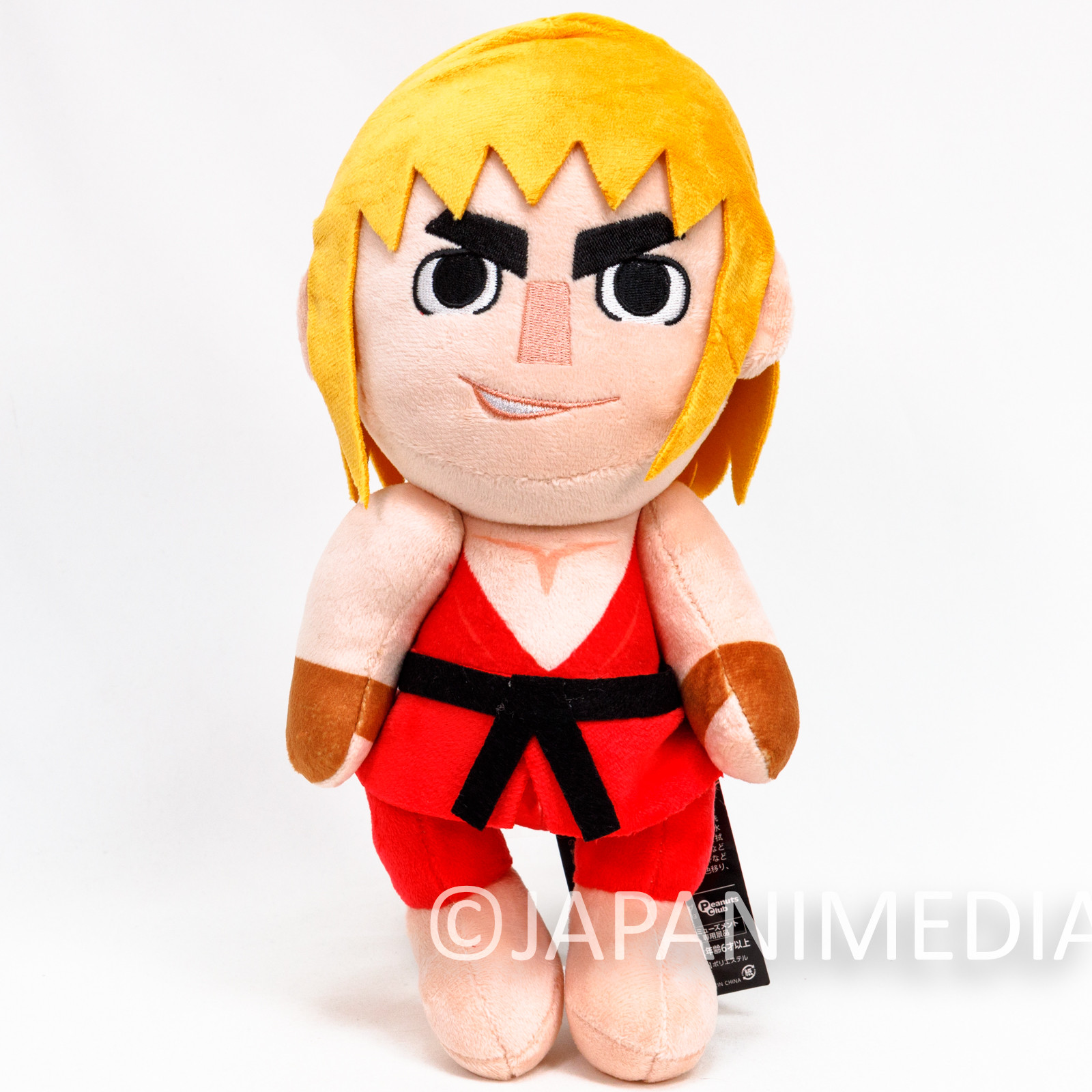 Street Fighter II Ken 12" Action Plush Doll Capcom Japanimedia Store 2