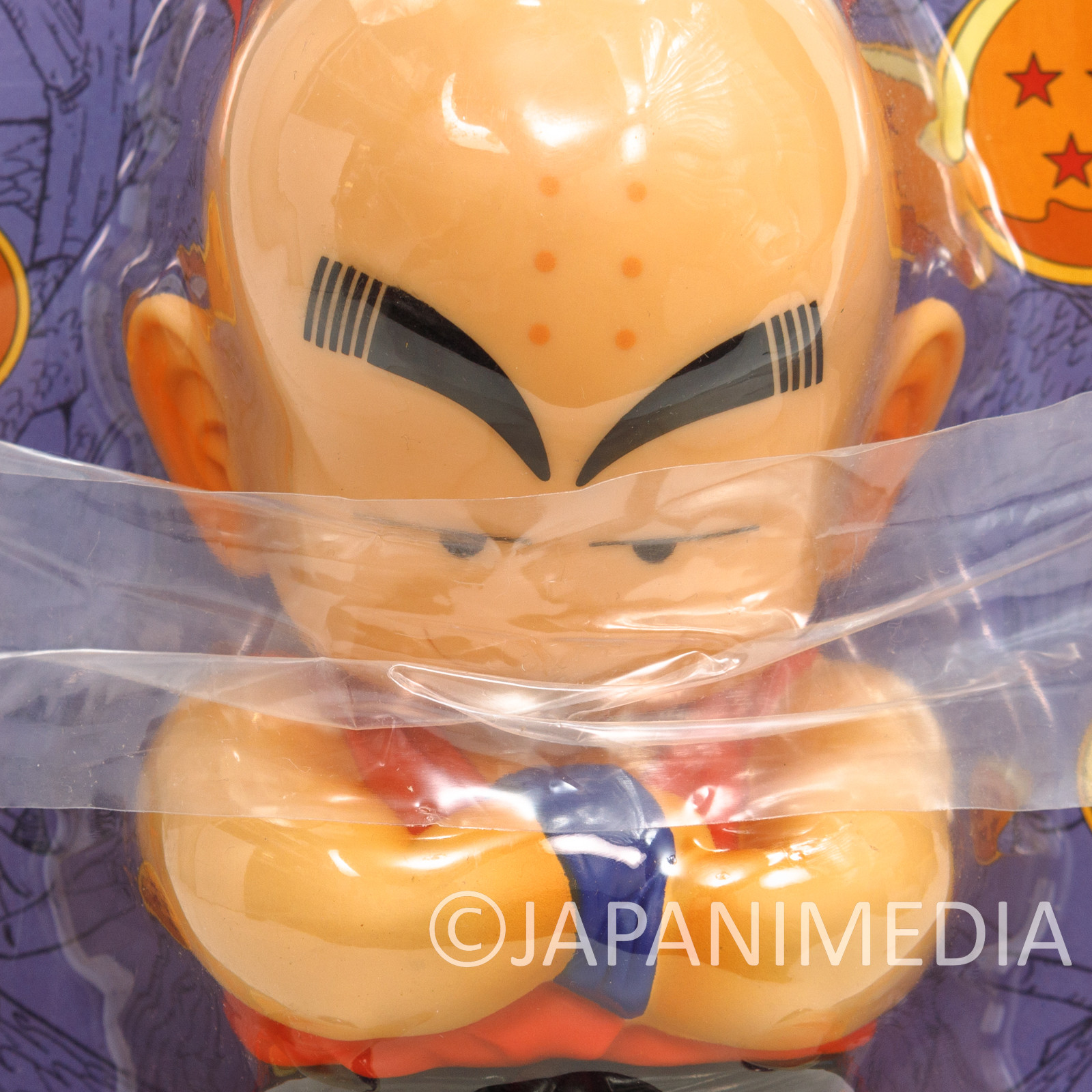 Dragon Ball Krillin DX Sofubi Figure 2 Banpresto  JAPAN ANIME MANGA