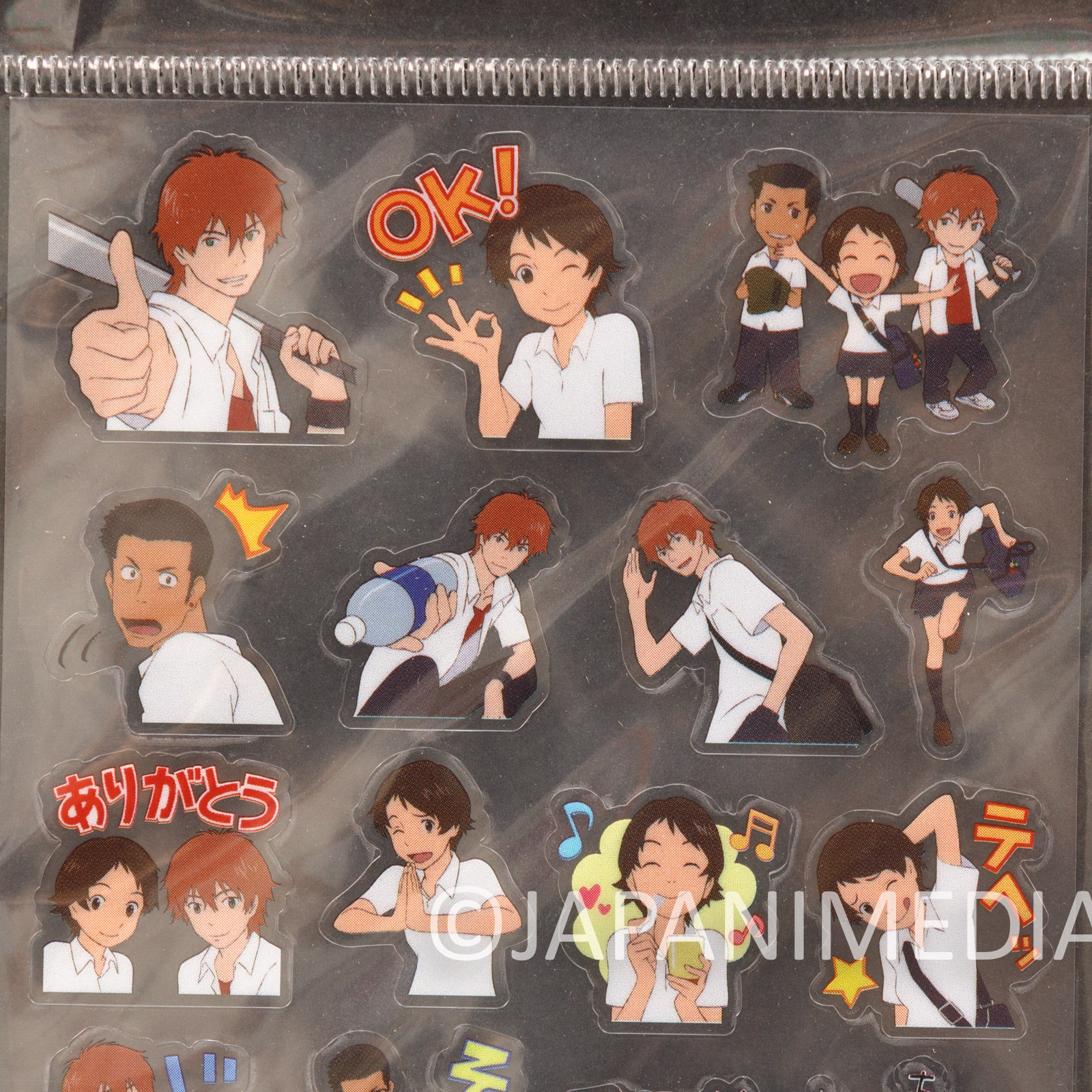 The Girl Who Leapt Through Time Sticker Sheet Mamoru Hosoda Japanimedia Store 2