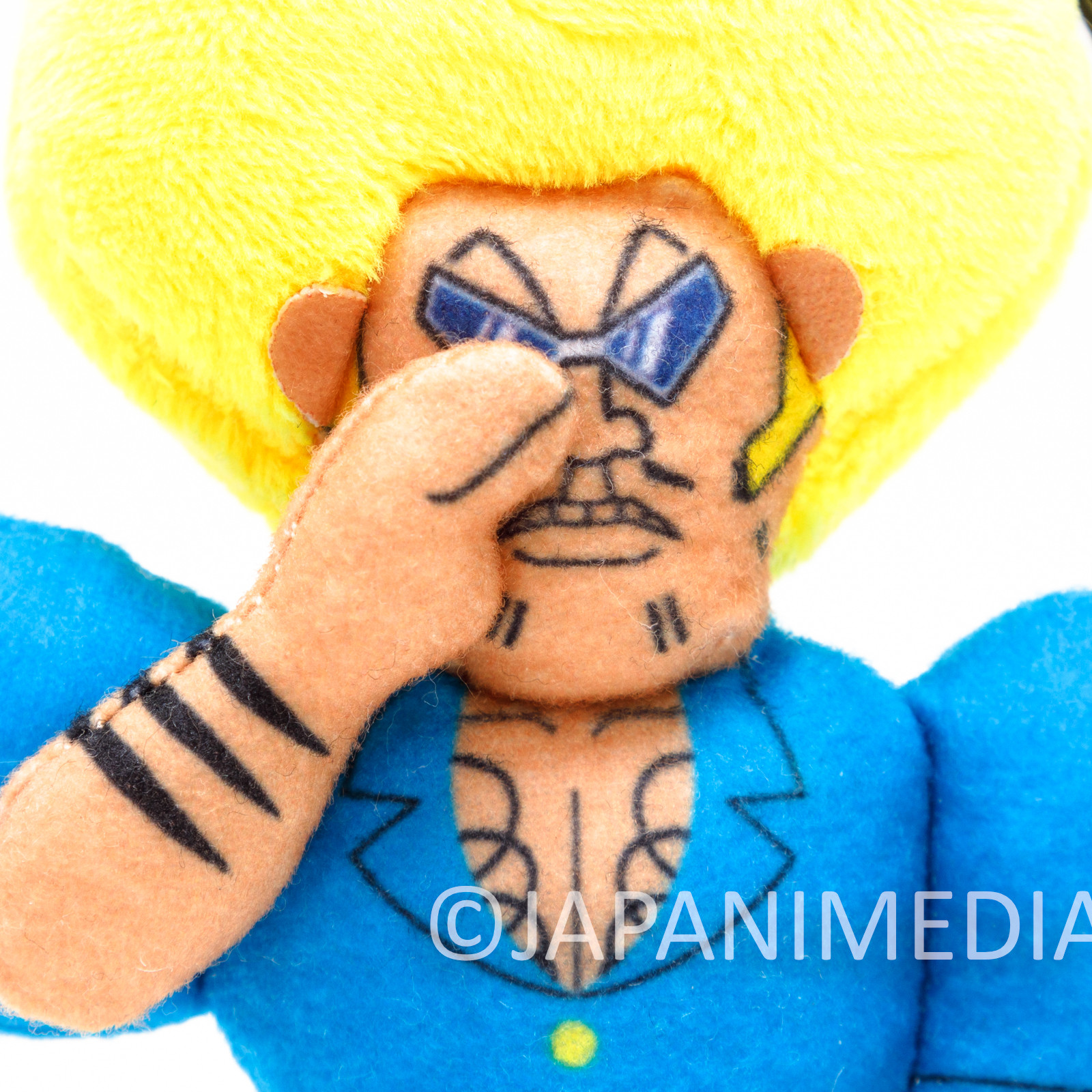 Bobobo-bo Bo-bobo 5.5 Inch Plush Doll Strap #2 Shonen Jump | Japanimedia Store 2