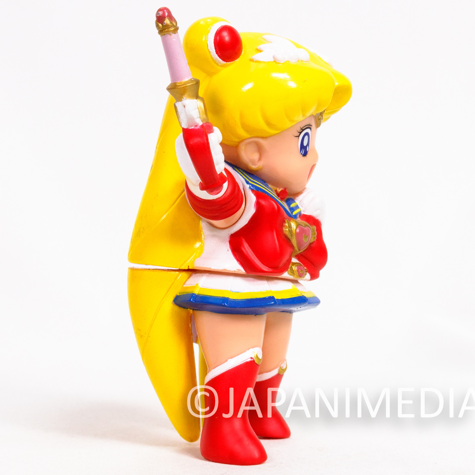 Retro Sailor Moon Usagi Tsukino Soft Vinyl Coin Bank Figure YUTAKA Japanimedia Store 3