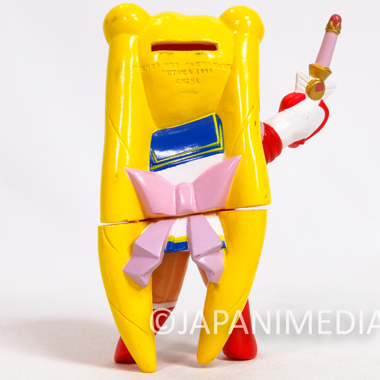 Retro Sailor Moon Usagi Tsukino Soft Vinyl Coin Bank Figure YUTAKA Japanimedia Store 4