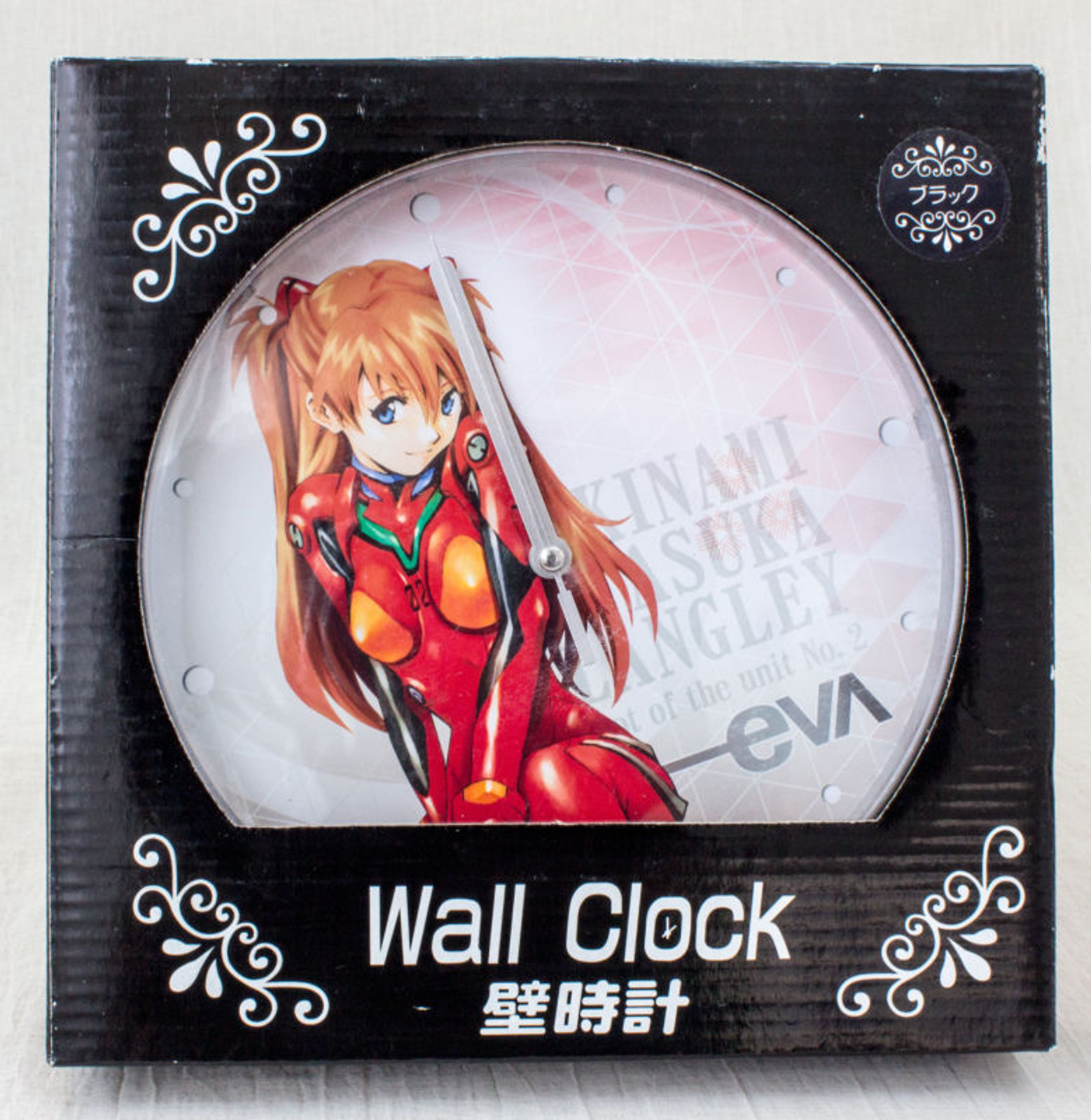 Evangelion Shikinami Asuka Langley Wall Clock JAPAN ANIME MANGA