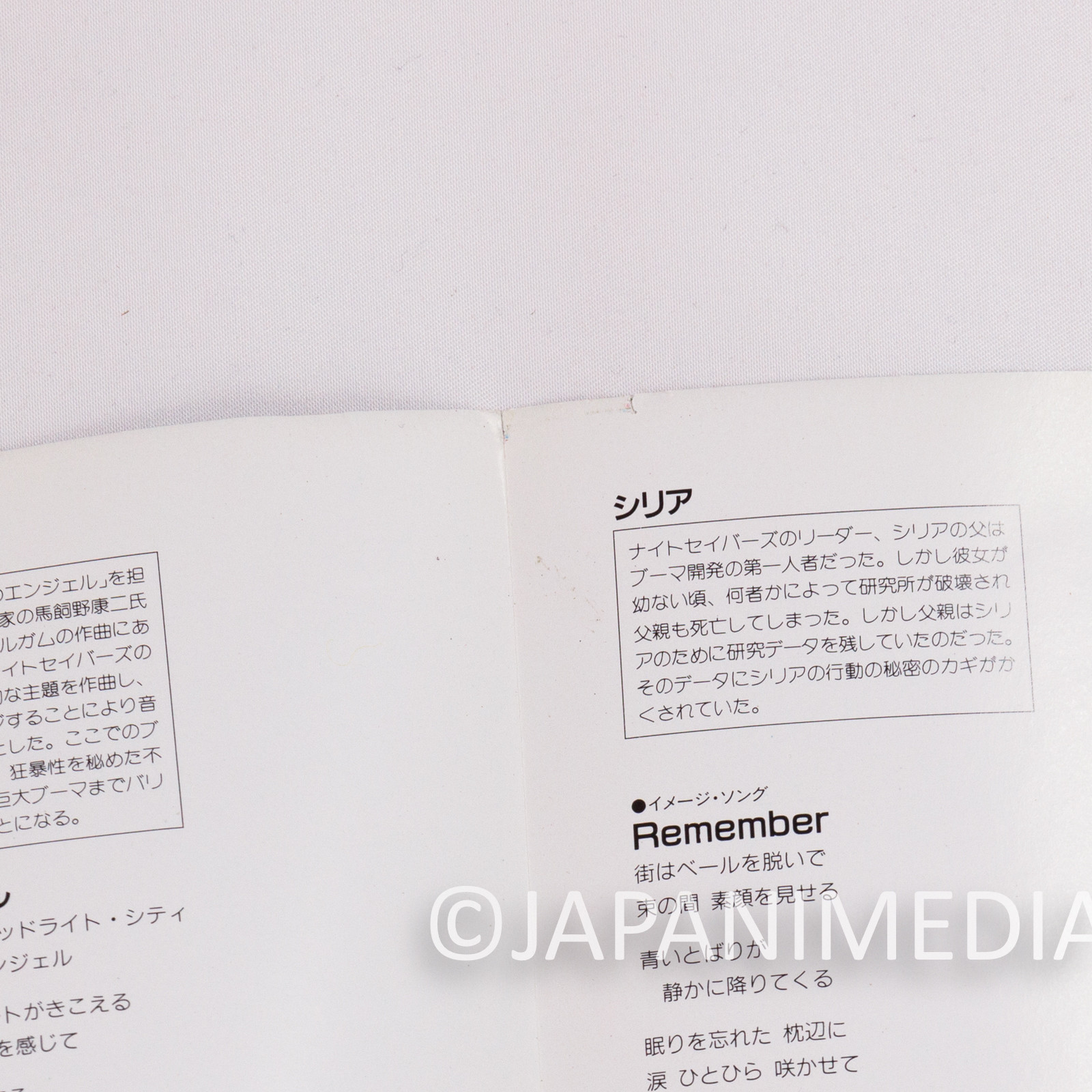 Bubblegum Crisis Soundtrack 1987 Original LP Vinyl Record LB28-5030 Japanimedia Store 11