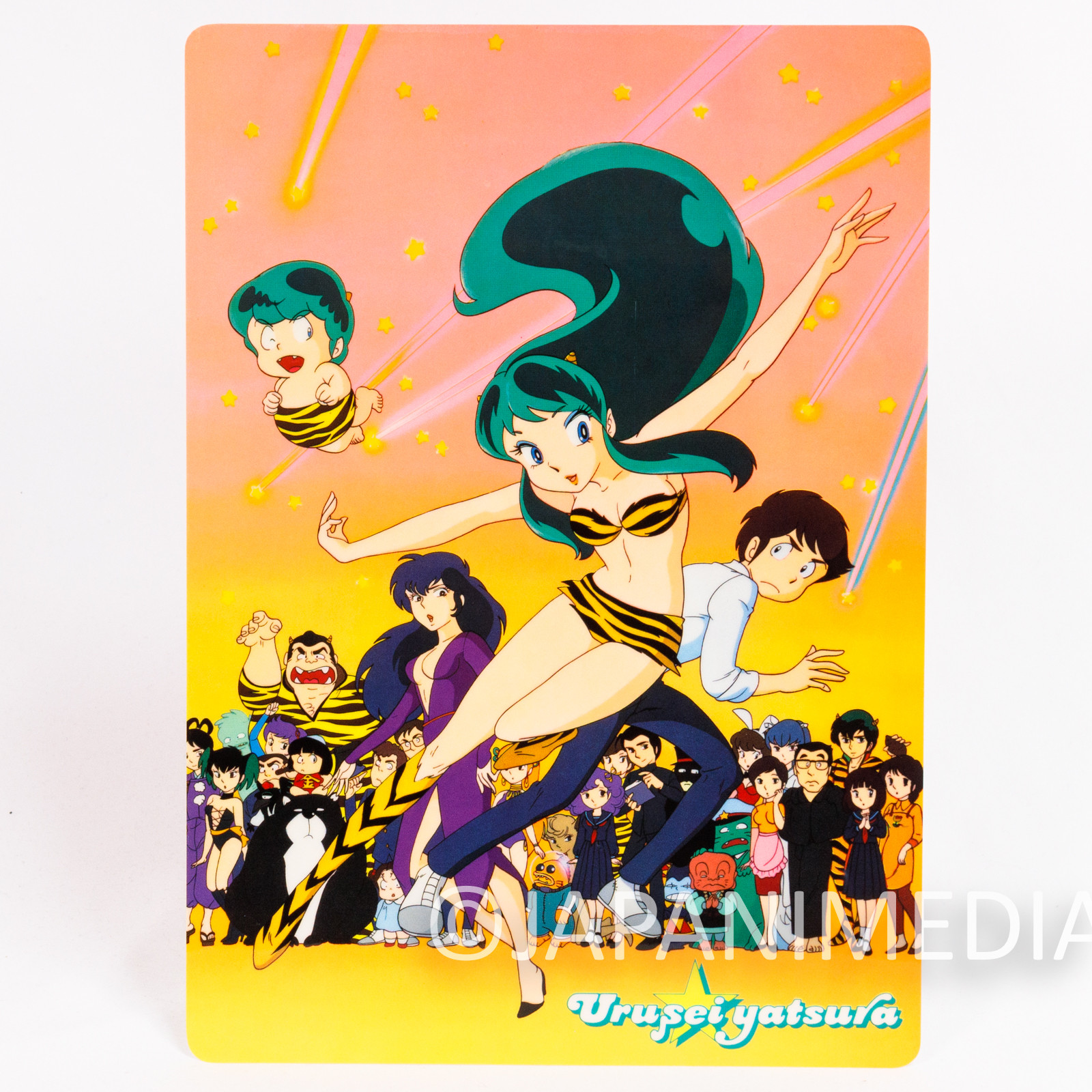 Retro Urusei Yatsura Lum Ataru Ten Plastic Pencil Board Shitajiki Anime Stationery Japanimedia Store Front