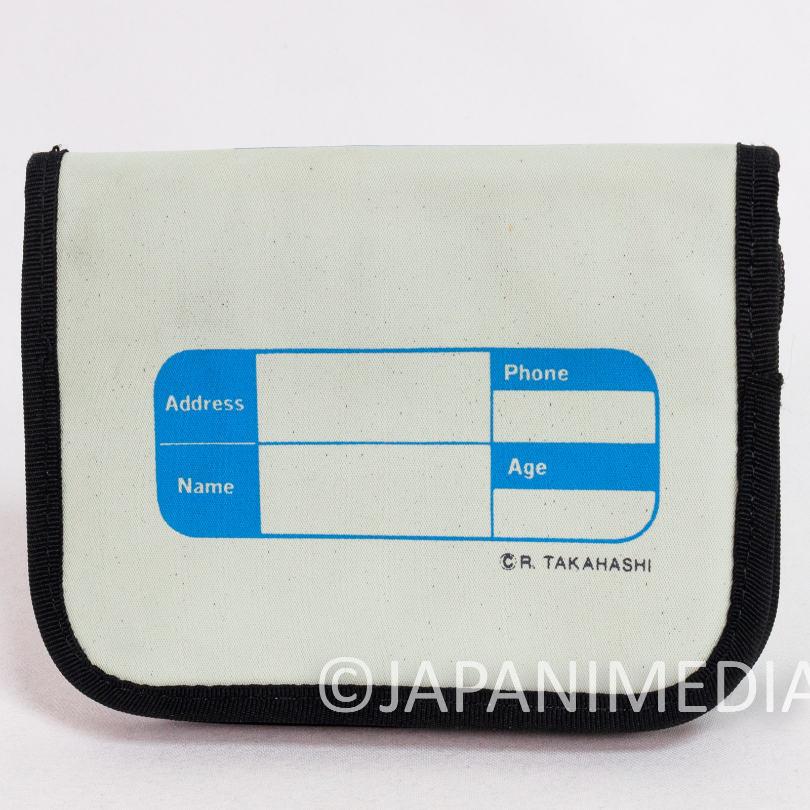 Retro Rare Ranma 1/2 Genma Panda Coin Purse Wallet Zipper Vintage Anime Japanimedia 2