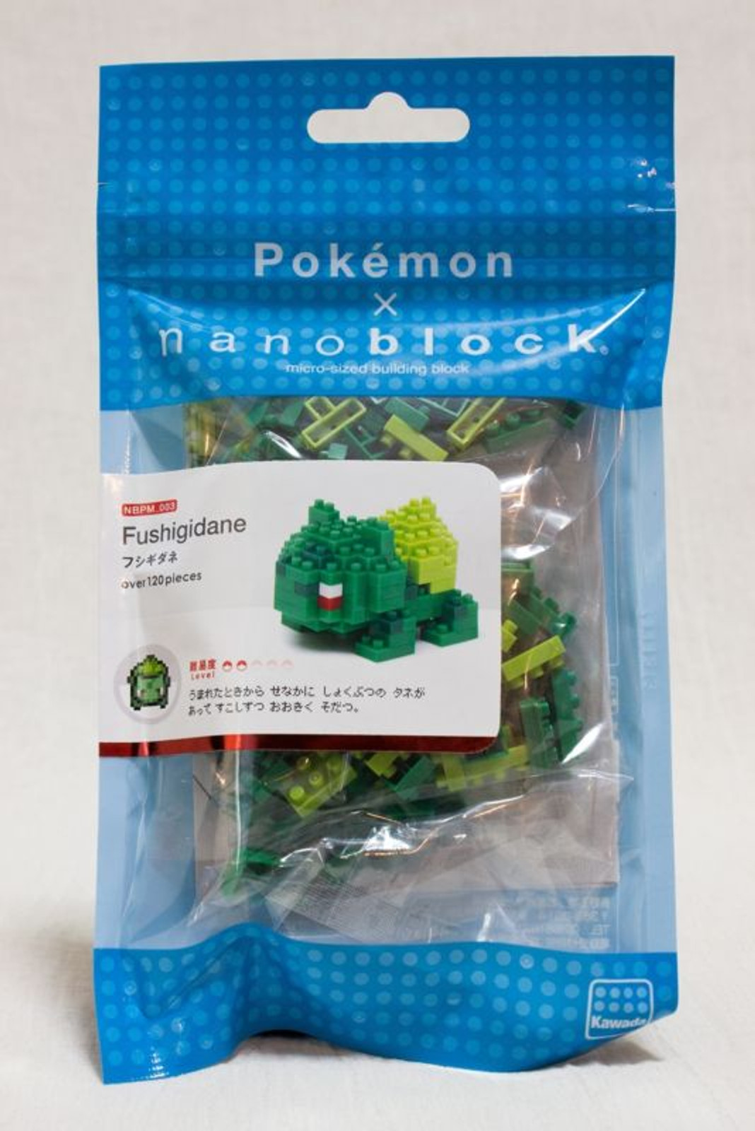 Pokemon Fushigidane Kawada Nanoblock Nano Block NBPM-003 JAPAN ANIME FIGURE