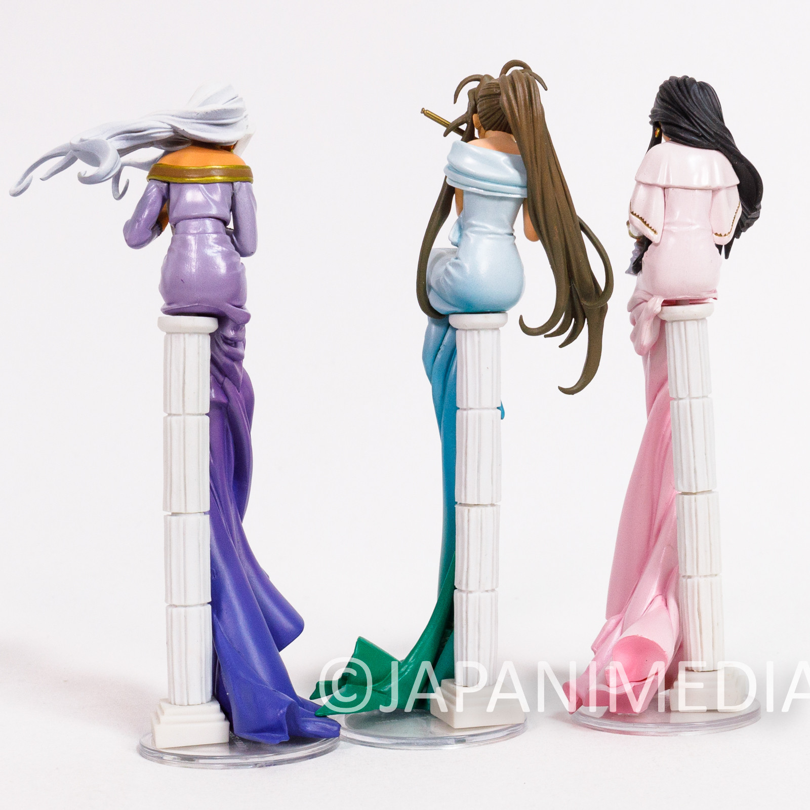 Ah My Goddess Belldandy Urd Skuld Terzetto Figure Set Color Version Japanimedia Store 7