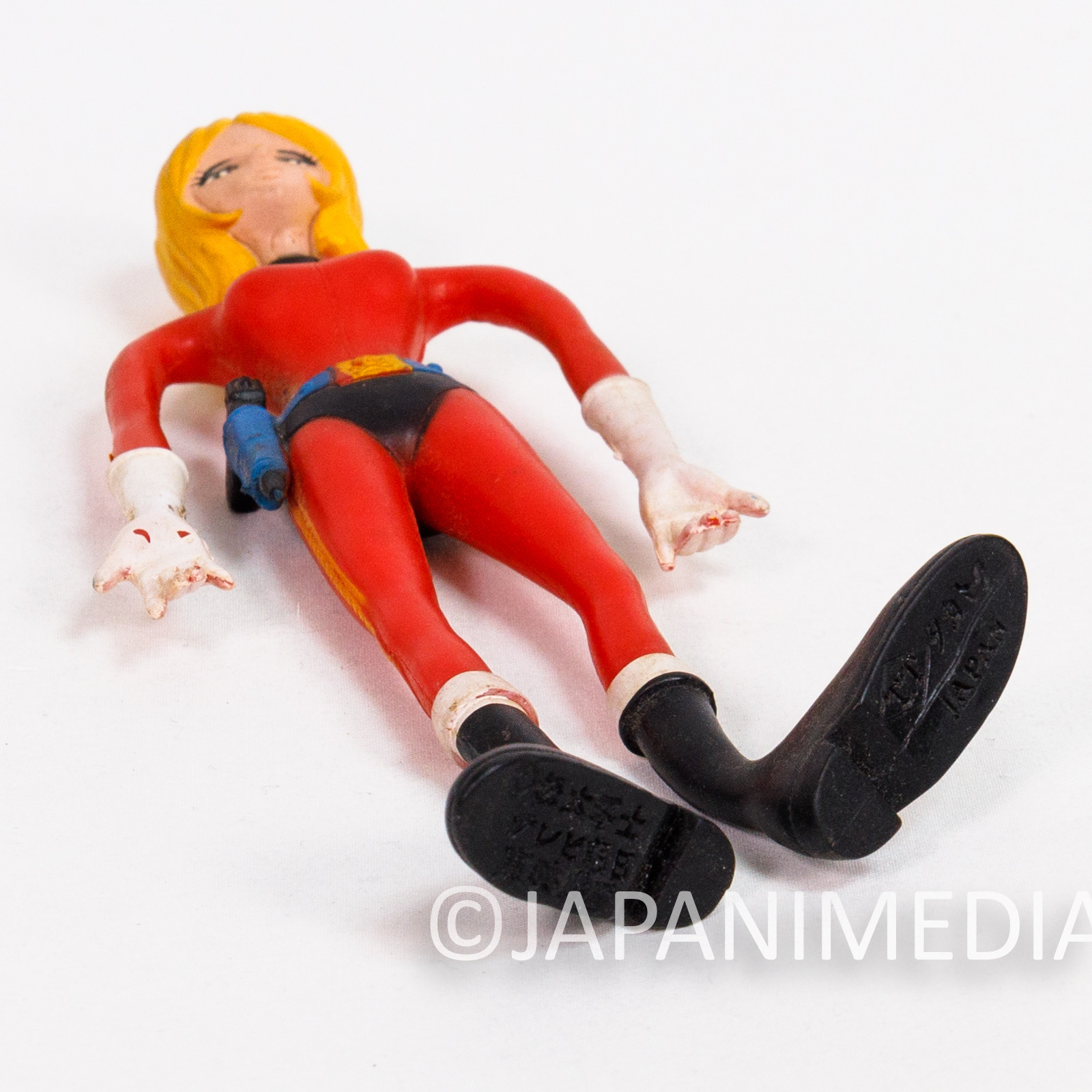 Captain Harlock Rei Yuki Bendable Figure Takatoku Vintage Anime Japanimedia 8