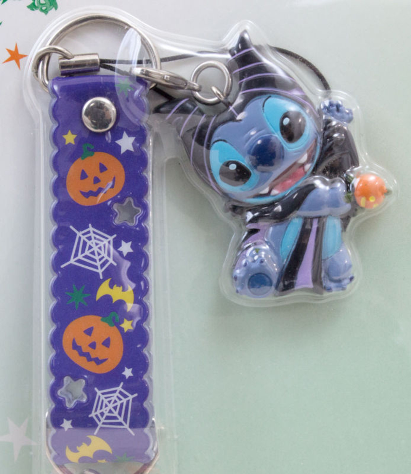 Disney Stitch Mobile Strap Halloween Ver. Mascot Figure Banpresto 2 JAPAN ANIME