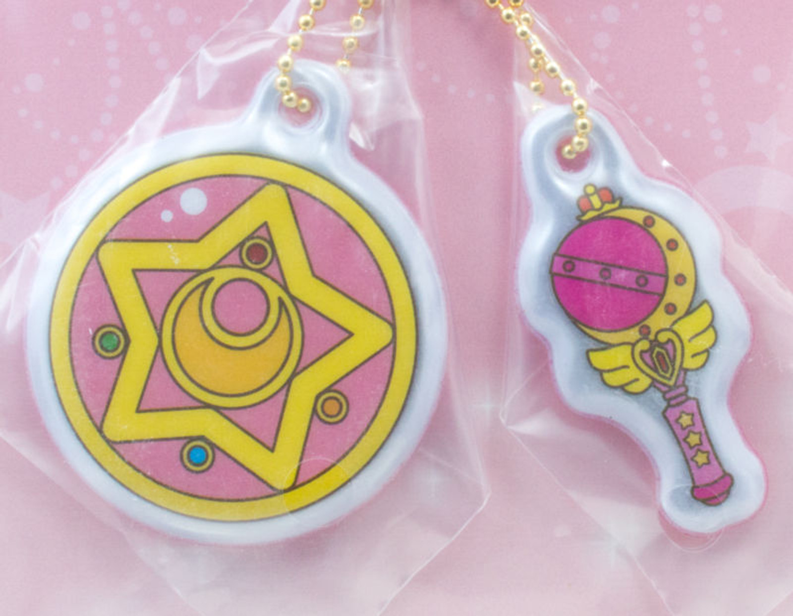 Sailor Moon Reflector Charm Set 2 Banpresto JAPAN ANIME MANGA