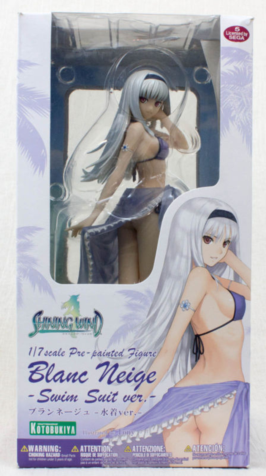 Shining Wind Blanc Neige Swimsuit 1/7 Scale Figure Kotobukiya JAPAN ANIME GAME