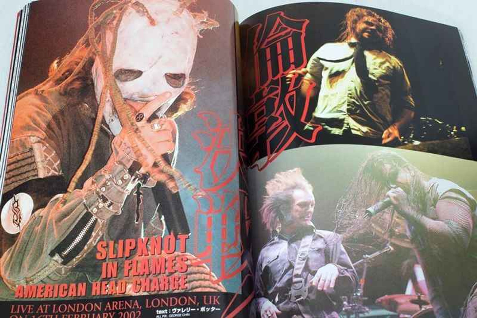 2002 Vol.6 BASTARDS! BURRN! Japan Magazine DOWN/SLIPKNOT/ANDREW W.K./TOILET BOYS Japanimedia Store