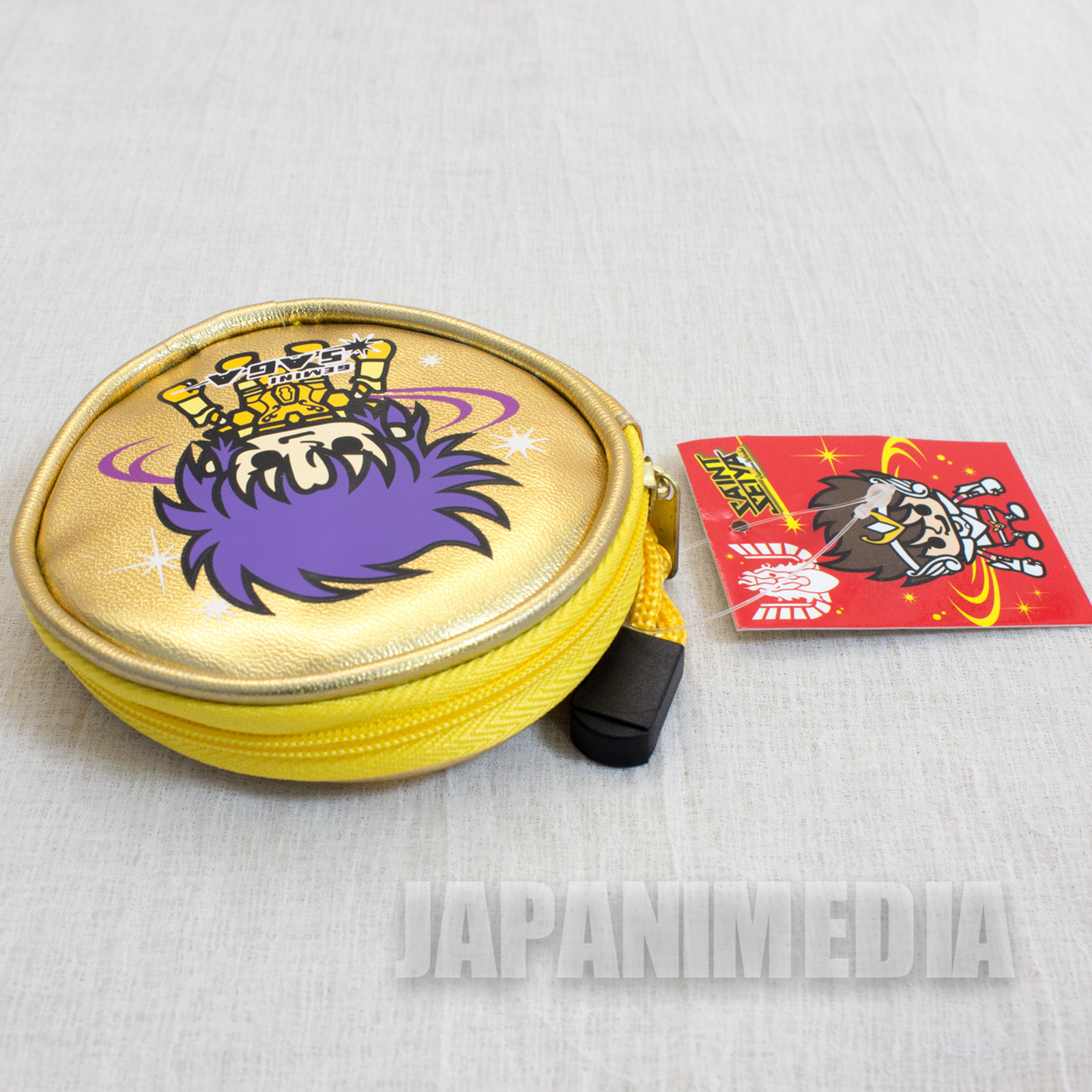 Saint Seiya Gemini SAGA Panson Works Gold Coin Case JAPAN ANIME MANGA