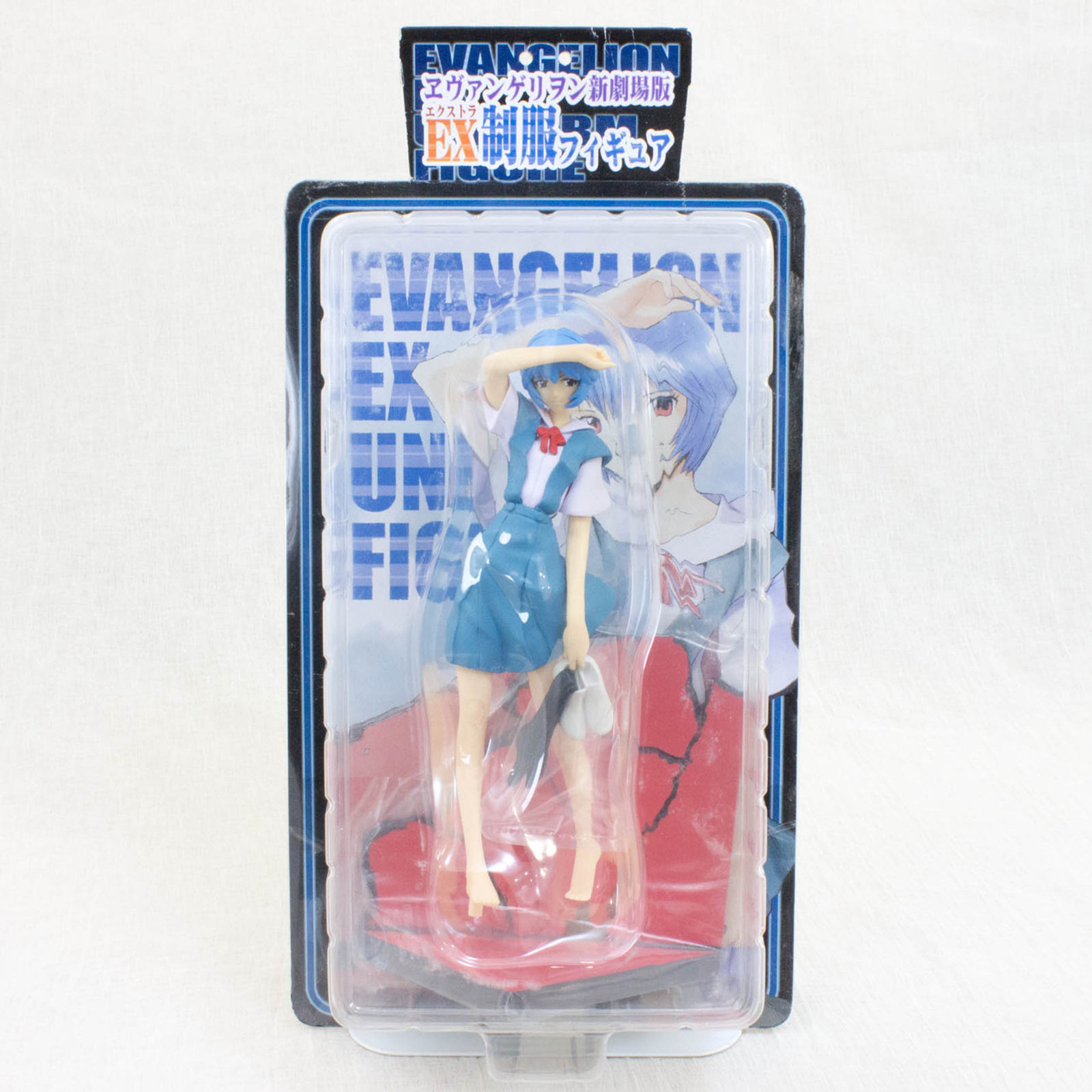 Evangelion Rei Ayanami EX School Uniform Figure SEGA JAPAN ANIME MANGA