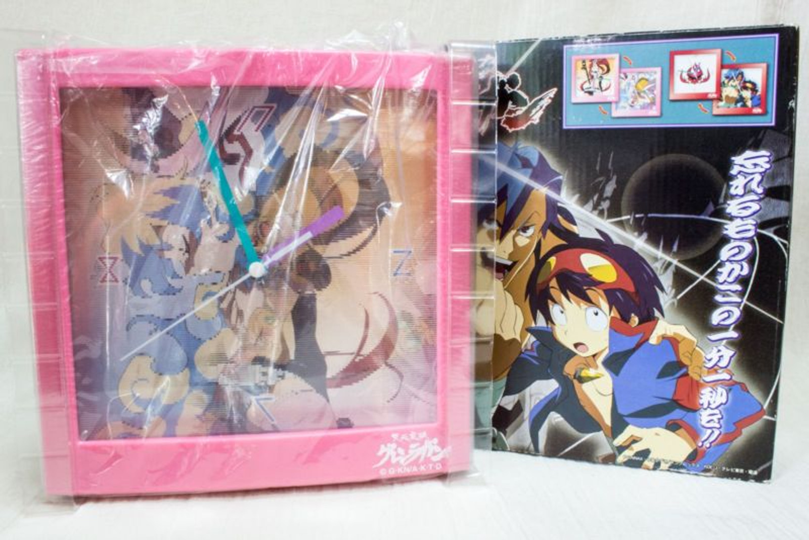 Gurren Lagann Change Clock Yoko & Nia Pink Ver. JAPAN ANIME MANGA