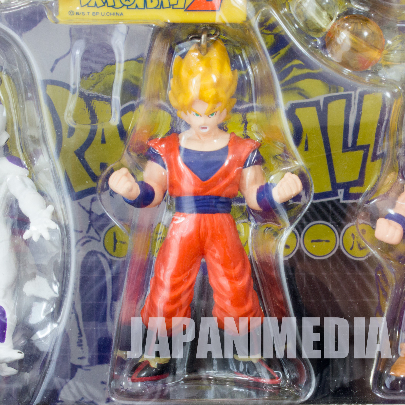 Dragon Ball Z Super Strap Set Figure Gohan Gokou Freeza Unifive JAPAN ANIME