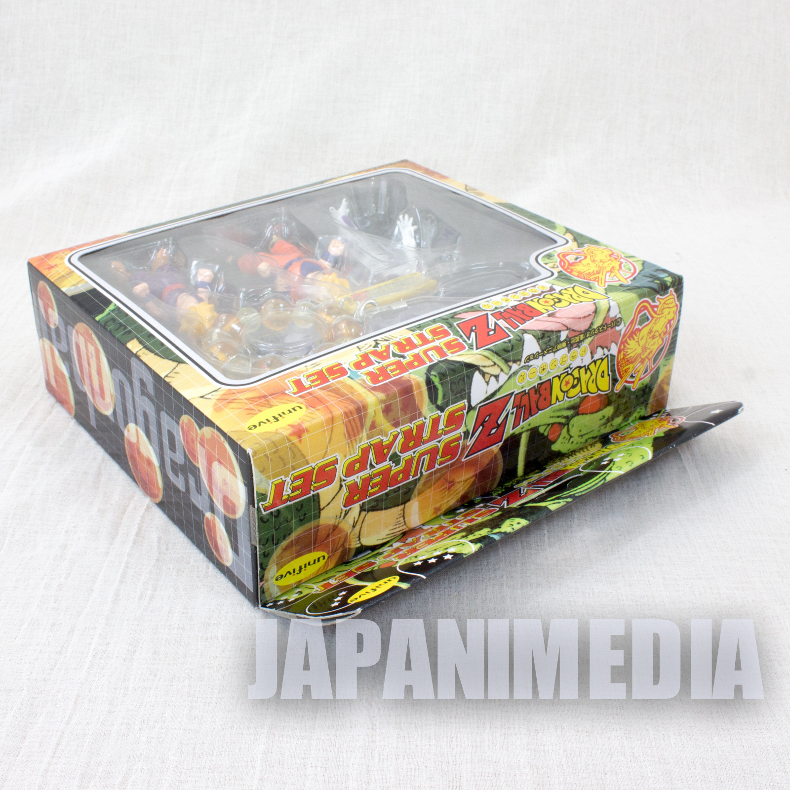 Dragon Ball Z Super Strap Set Figure Gohan Gokou Freeza Unifive JAPAN ANIME