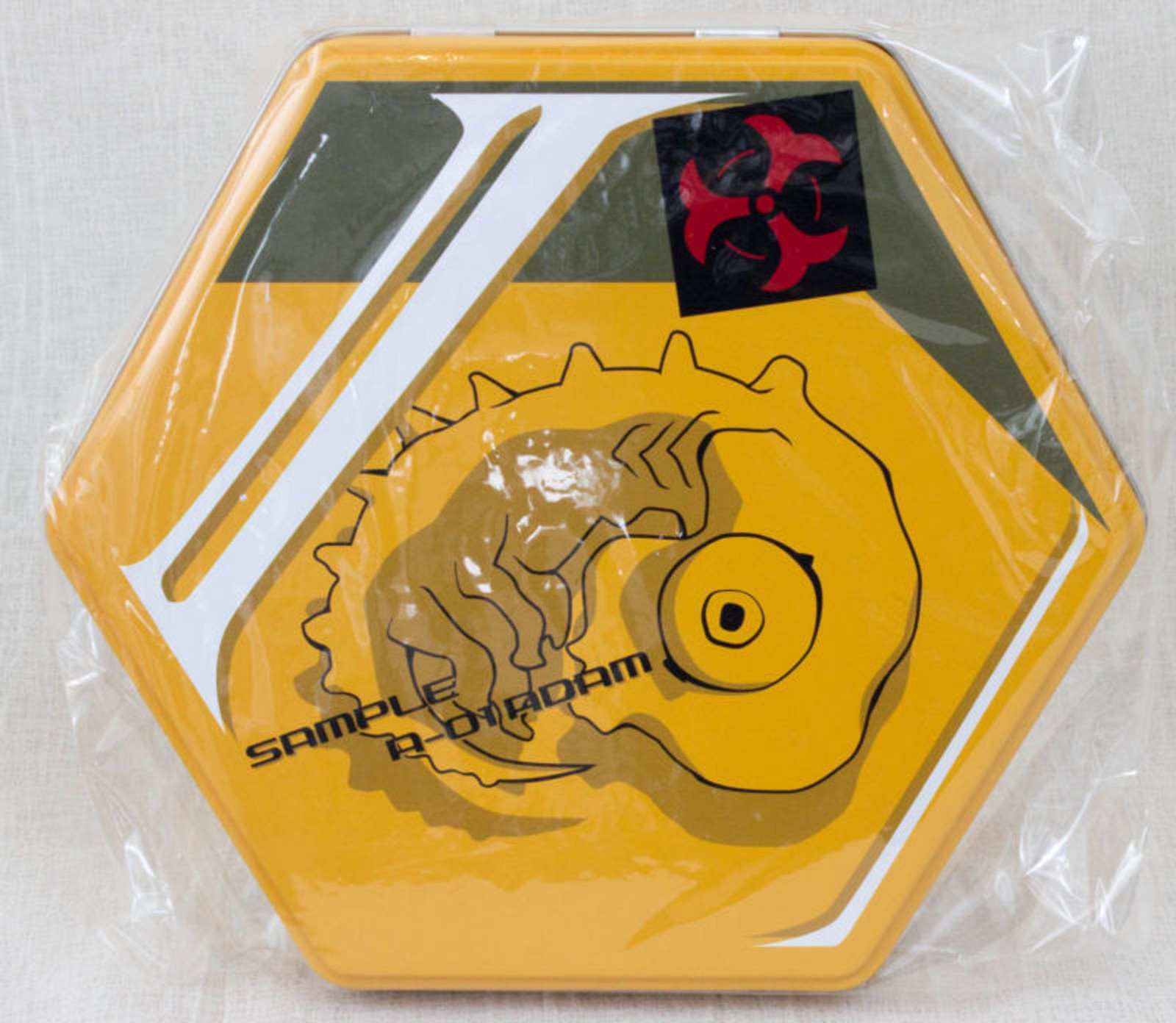 Evangelion Can type Disc Case Shito A-01 Adam Banpresto JAPAN ANIME MANGA