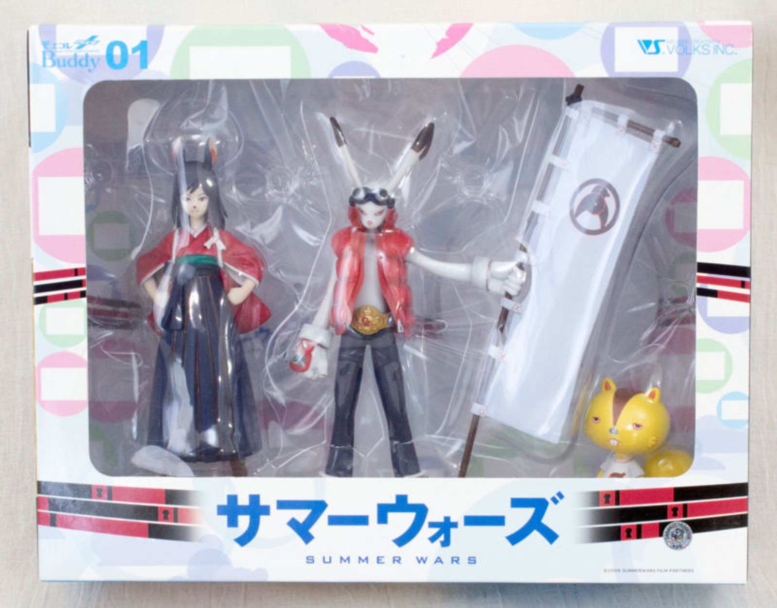 Summer Wars Moekore PLUS Buddy Figure King Kazuma Natsuki Volks JAPAN ANIME