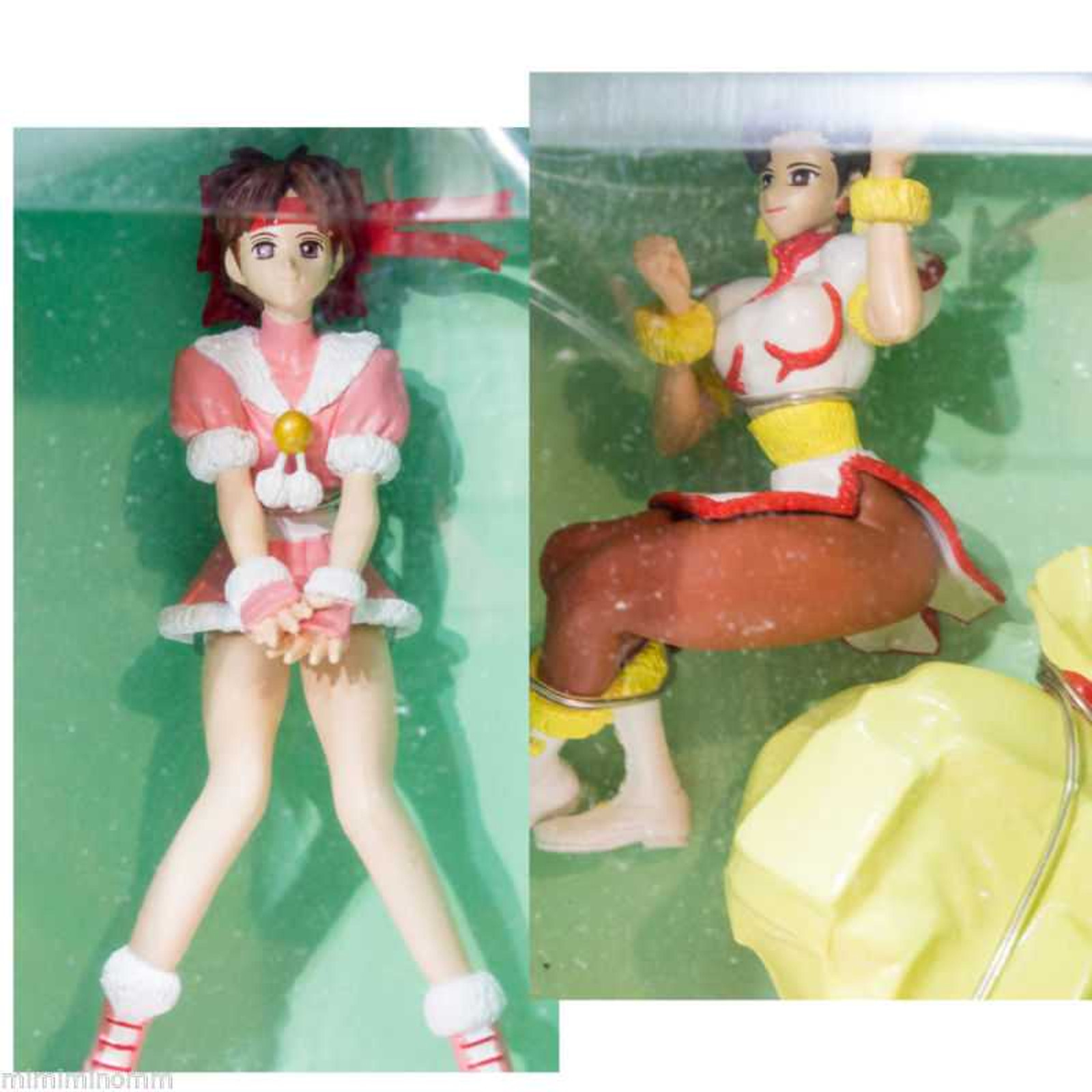 [Set of 2] Street Fighter Capcom Christmas Santa Copsplay Figure Ver.2 [Chun-li / Sakura] JAPAN GAME Japanimedia Store FRONT