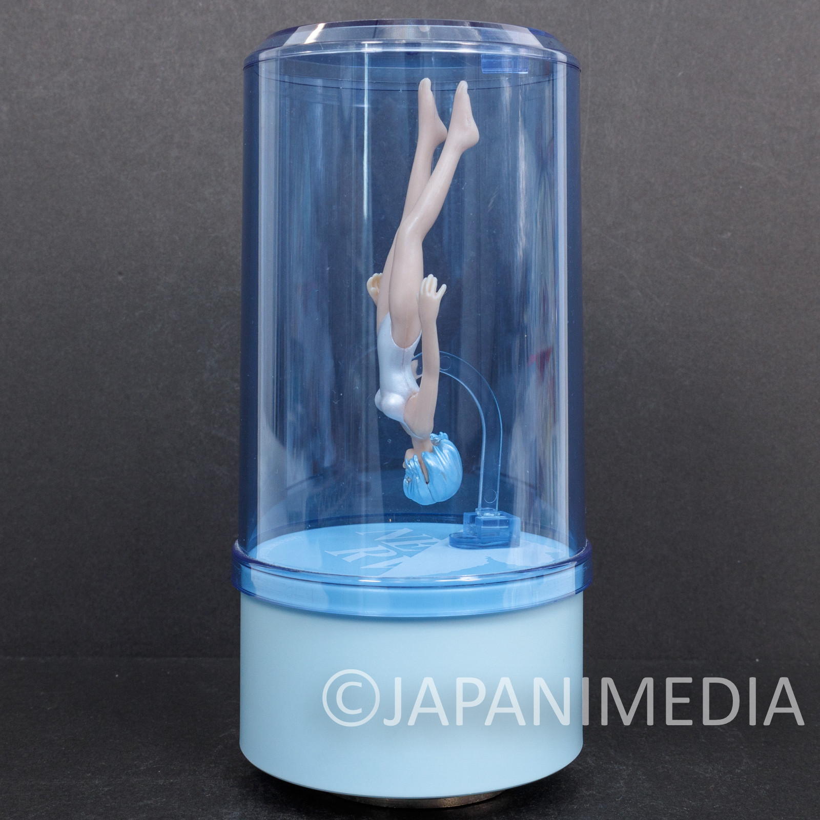 Evangelion Rei Ayanami Swimsuits Figure Music Box "Fly Me to The Moon" SEGA JAPAN