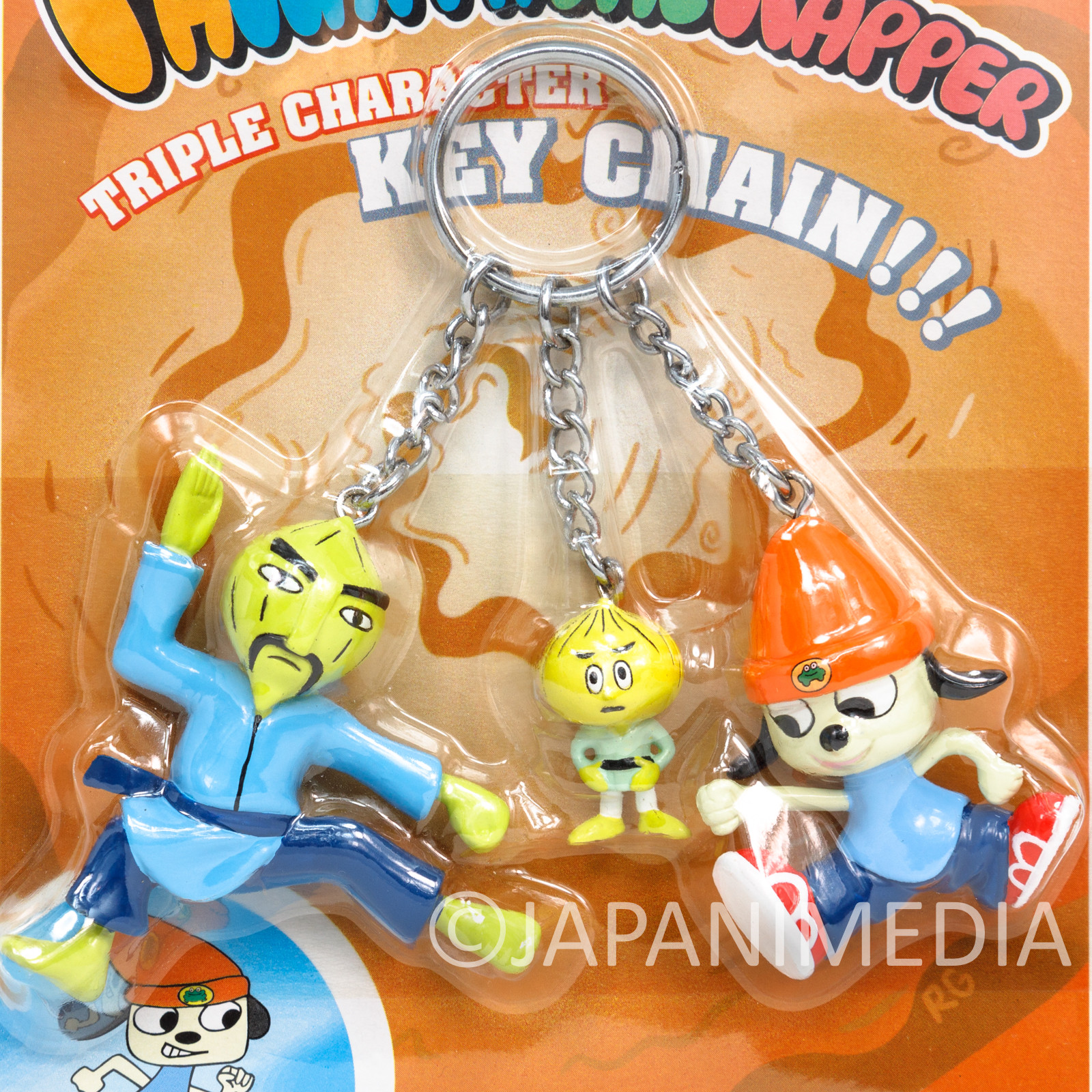 Parappa The Rapper Triple Character Figure Key Chain JAPAN ANIME GAME -  Japanimedia Store