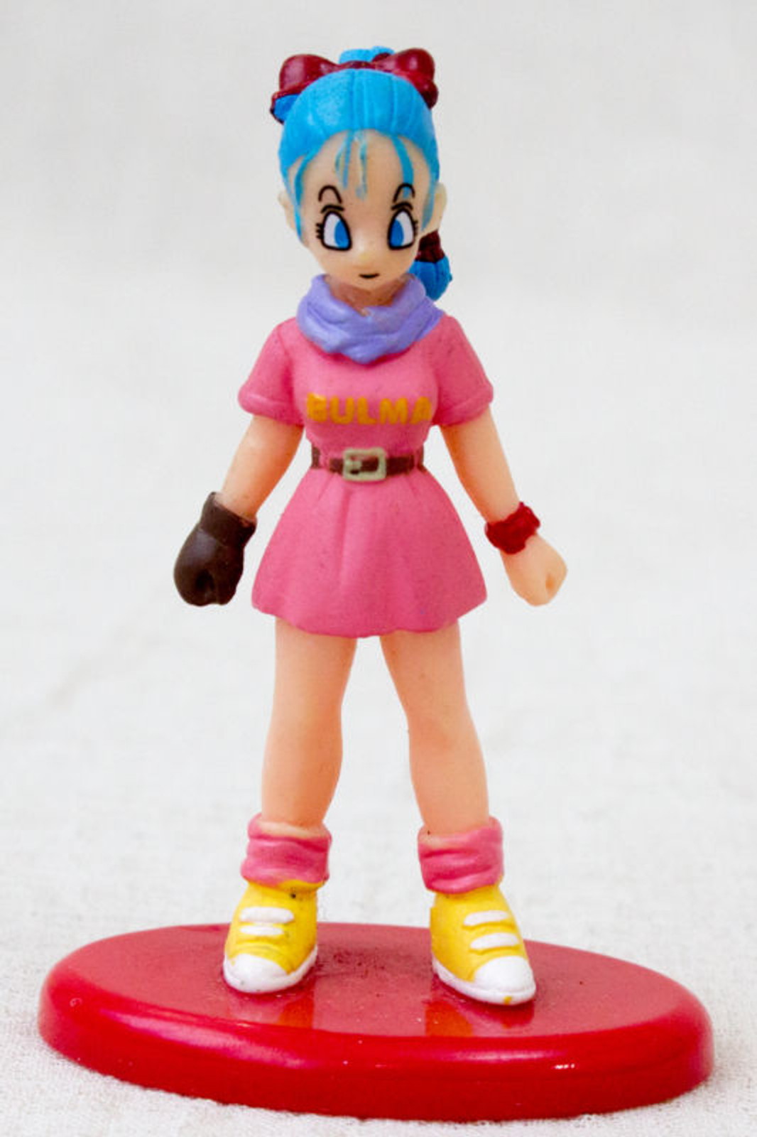 Set of 2 Dragon Ball Z Mini Figure Lunch Bulma JAPAN ANIME MANGA