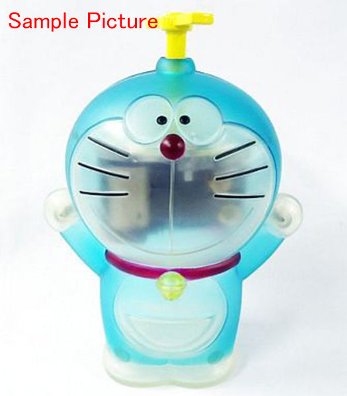 Doraemon Figure type Music Box Clear Blue Ver. OP Theme Song JAPAN ANIME  FUJIO