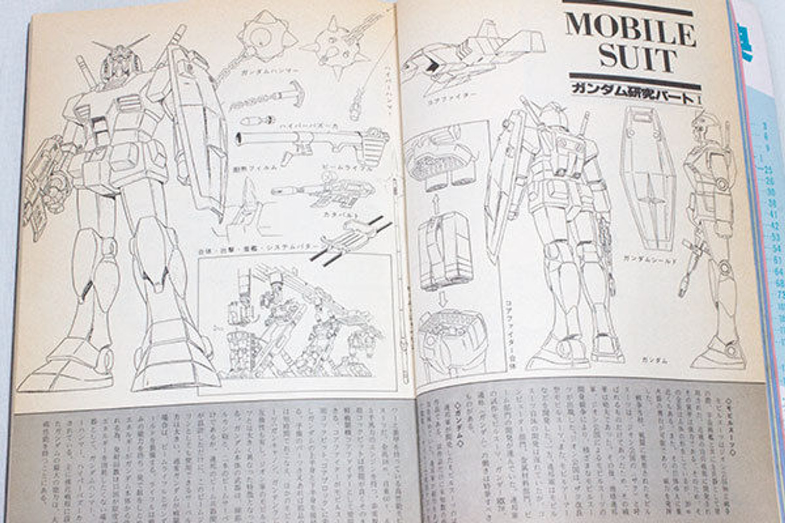 Gundam Encyclopedia Part 2 Rapport Deluxe Animec JAPAN ANIME MANGA ROBOT