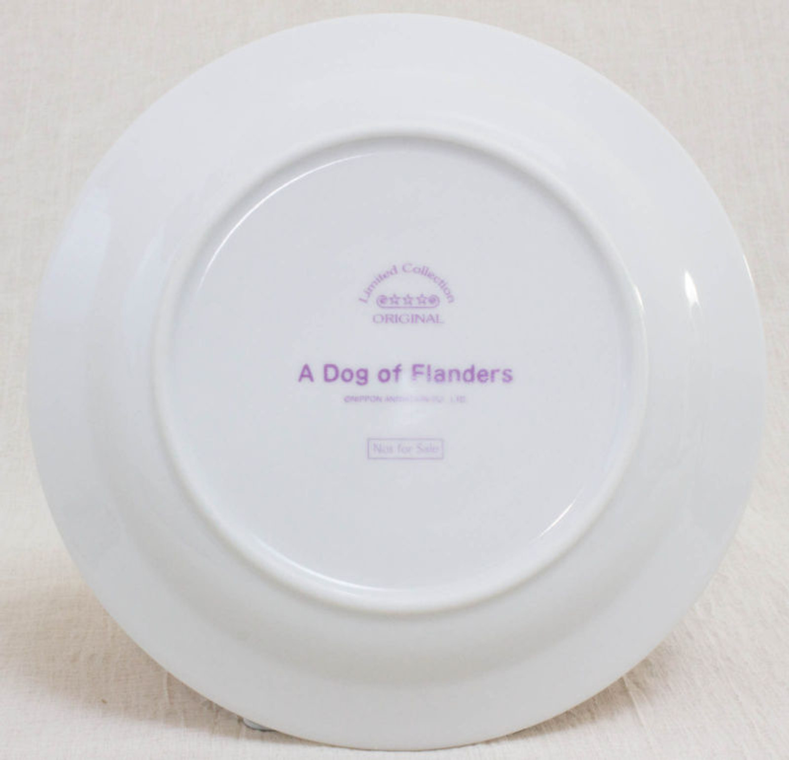 A Dog of Flanders Picture Plate Spring Ver. JAPAN ANIME MANGA