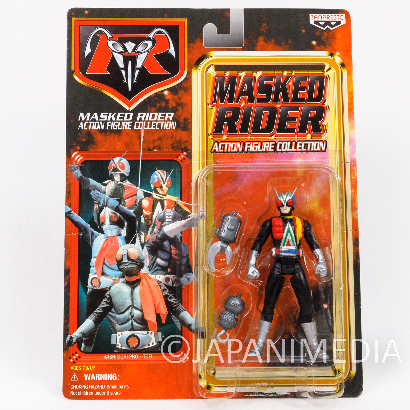 Kamen Rider Riderman Masked Rider Action Figure Collection JAPAN TOKUSATSU