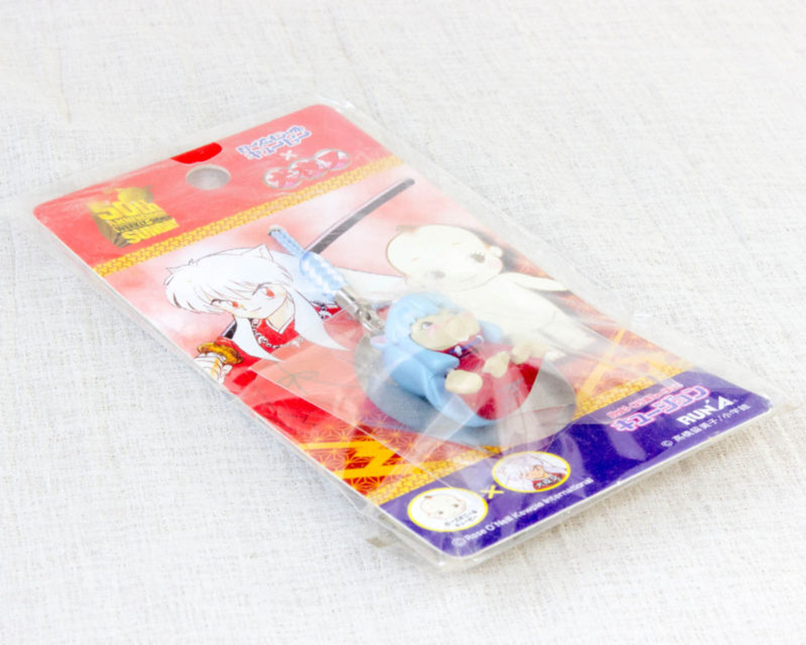 RARE! Inuyasha Rose O'neill Kewpie Kewsion Figure Strap JAPAN ANIME