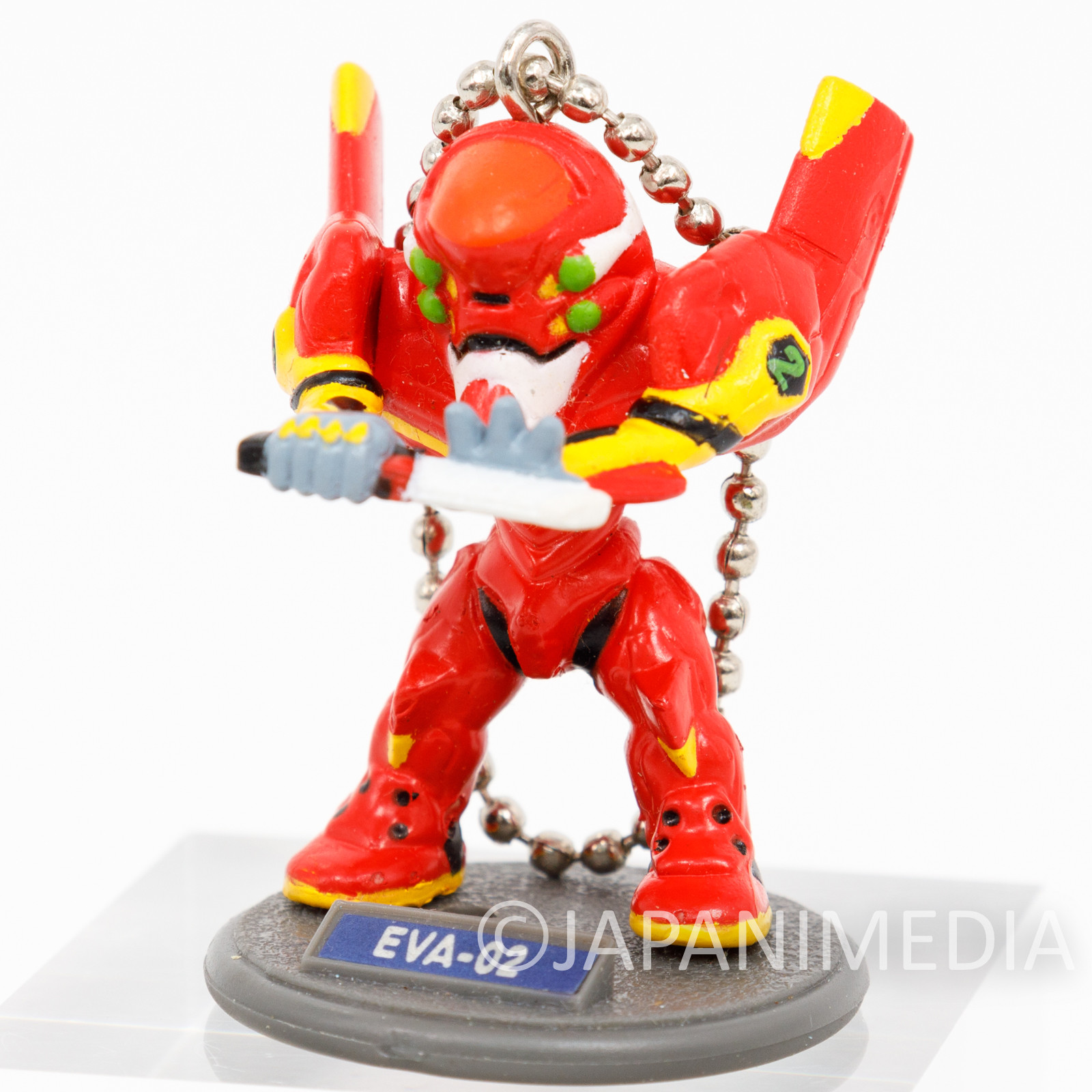 Evangelion EVA-02 Figure Ball chain SEGA JAPAN ANIME MANGA