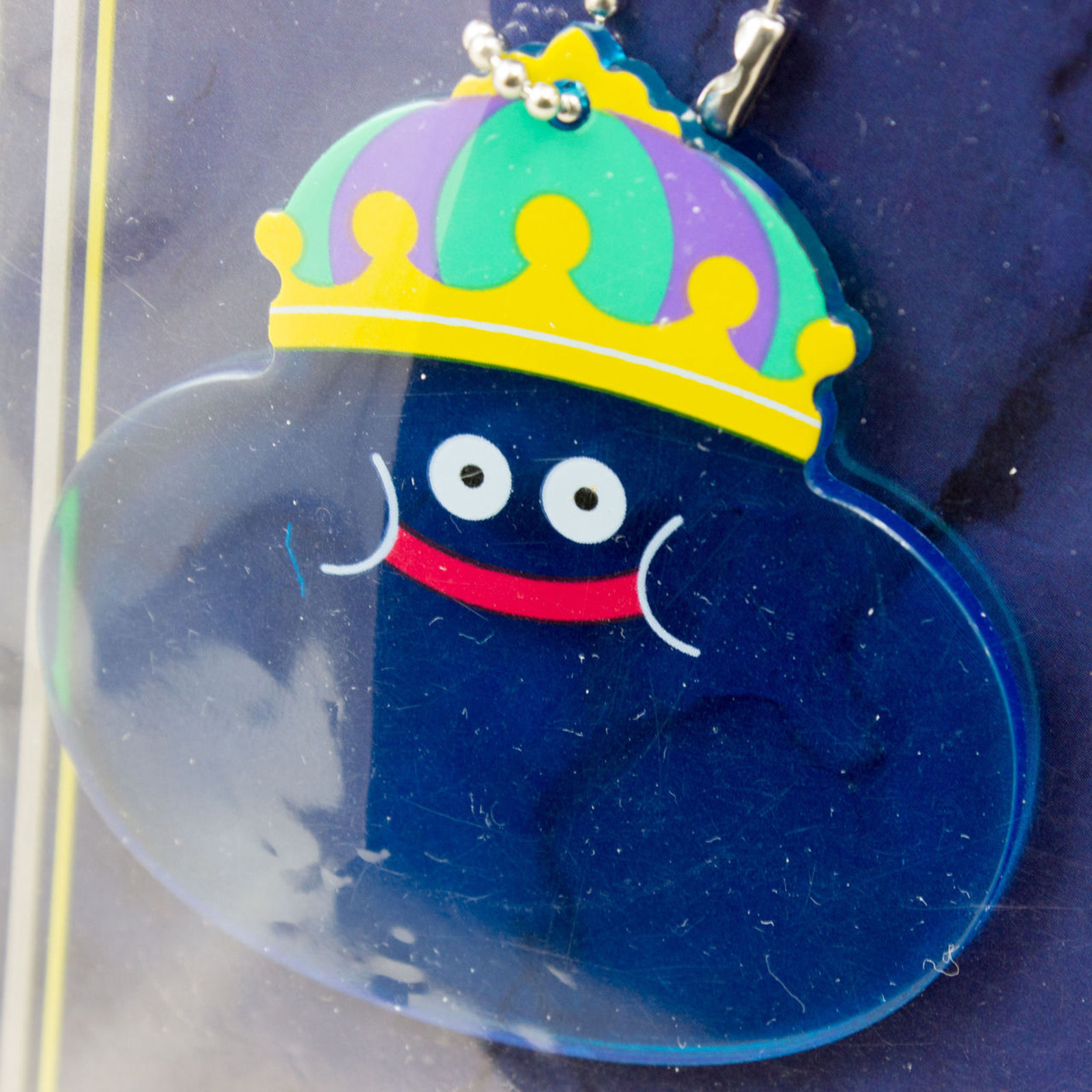 Dragon Quest King Slime Clear Key Holder Chain SQUARE ENIX JAPAN ANIME GAME