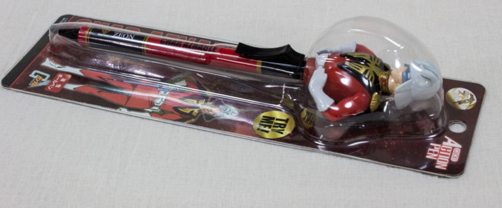 Gundam Char Aznable Action Oily Ball Point Pen Sun-Star JAPAN ANIME MANGA